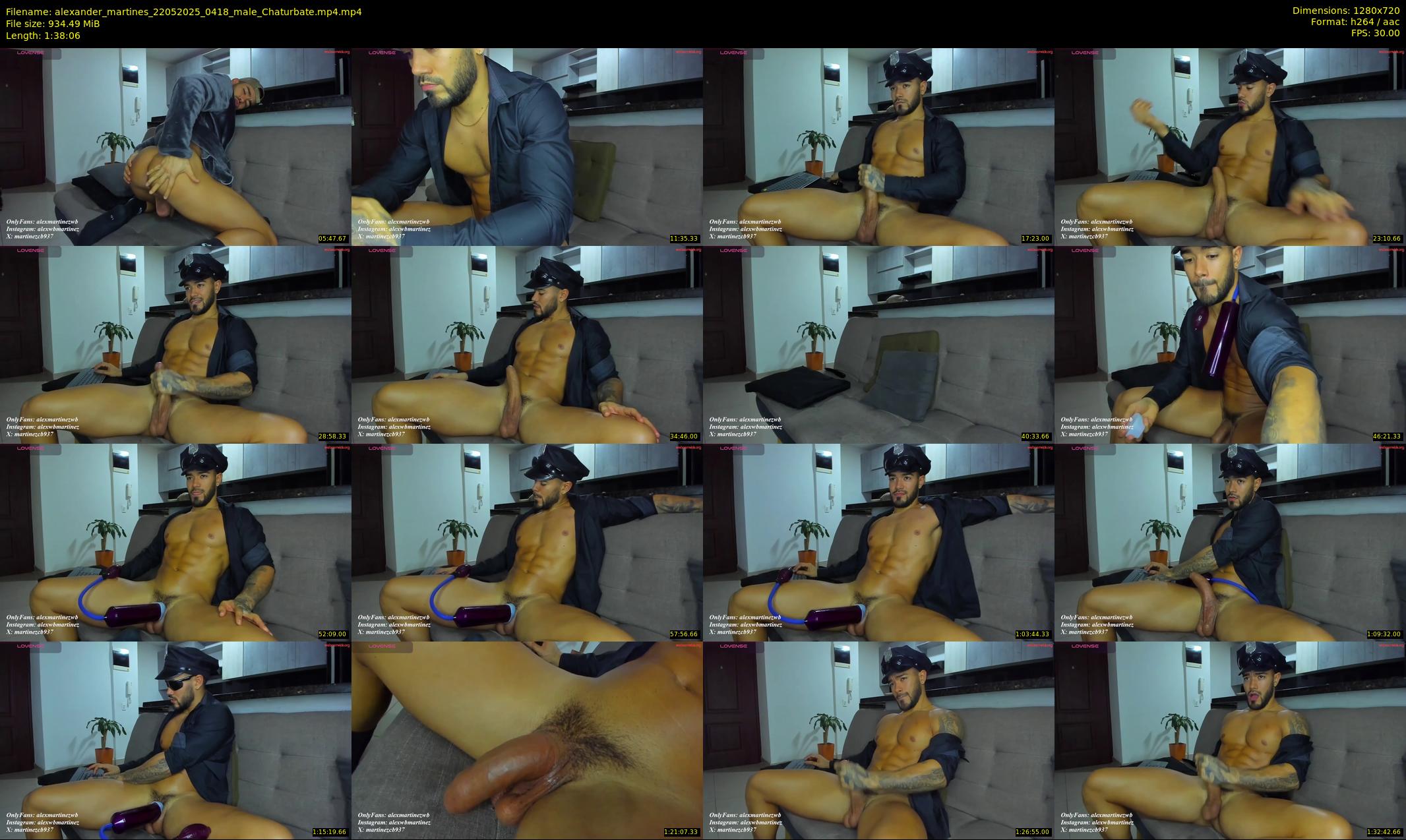 alexander_martines — 99 minute Chaturbate male cam show recording, 720p, May 22, 2025