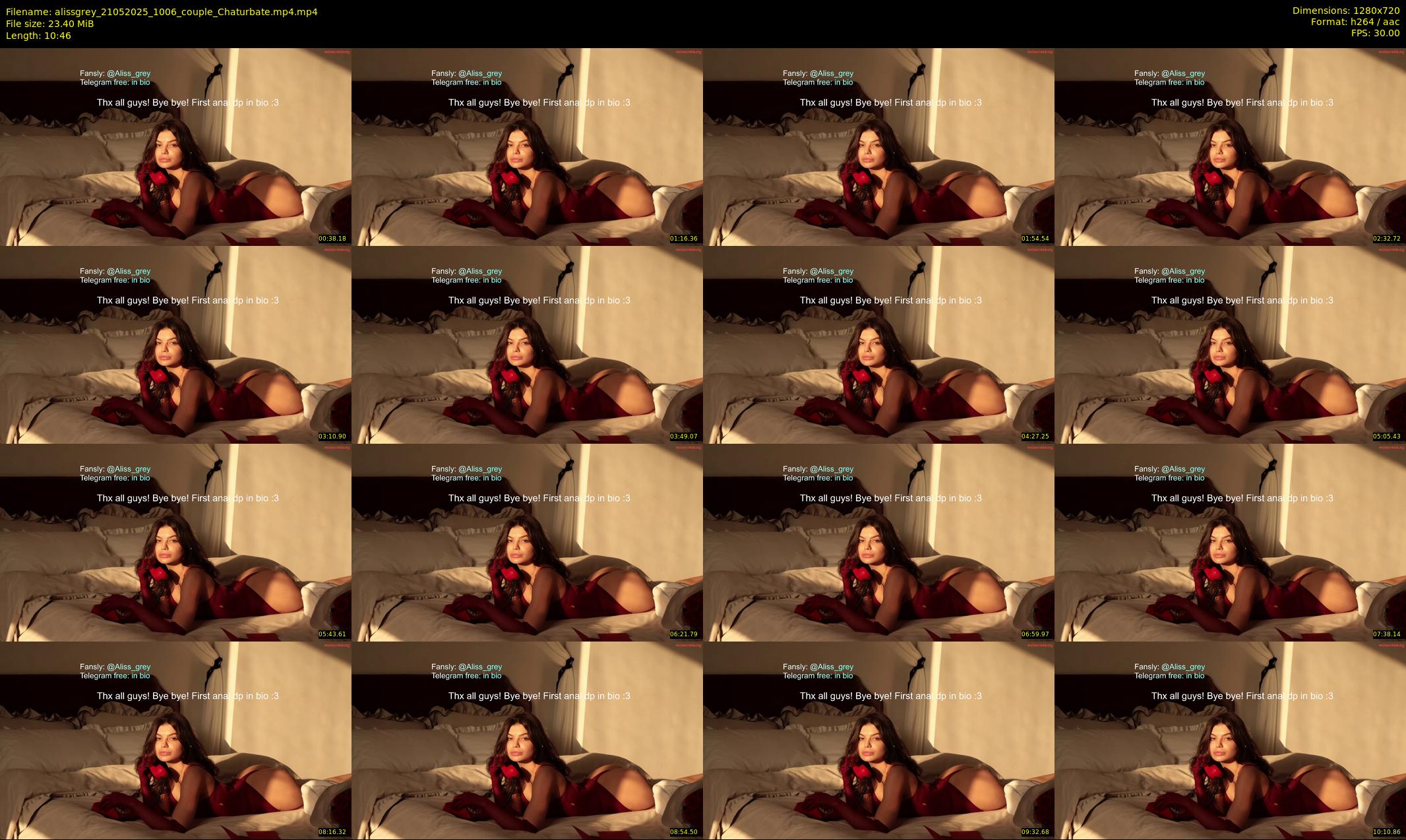 alissgrey — 11 minute Chaturbate couple cam show recording, 720p, May 21, 2025