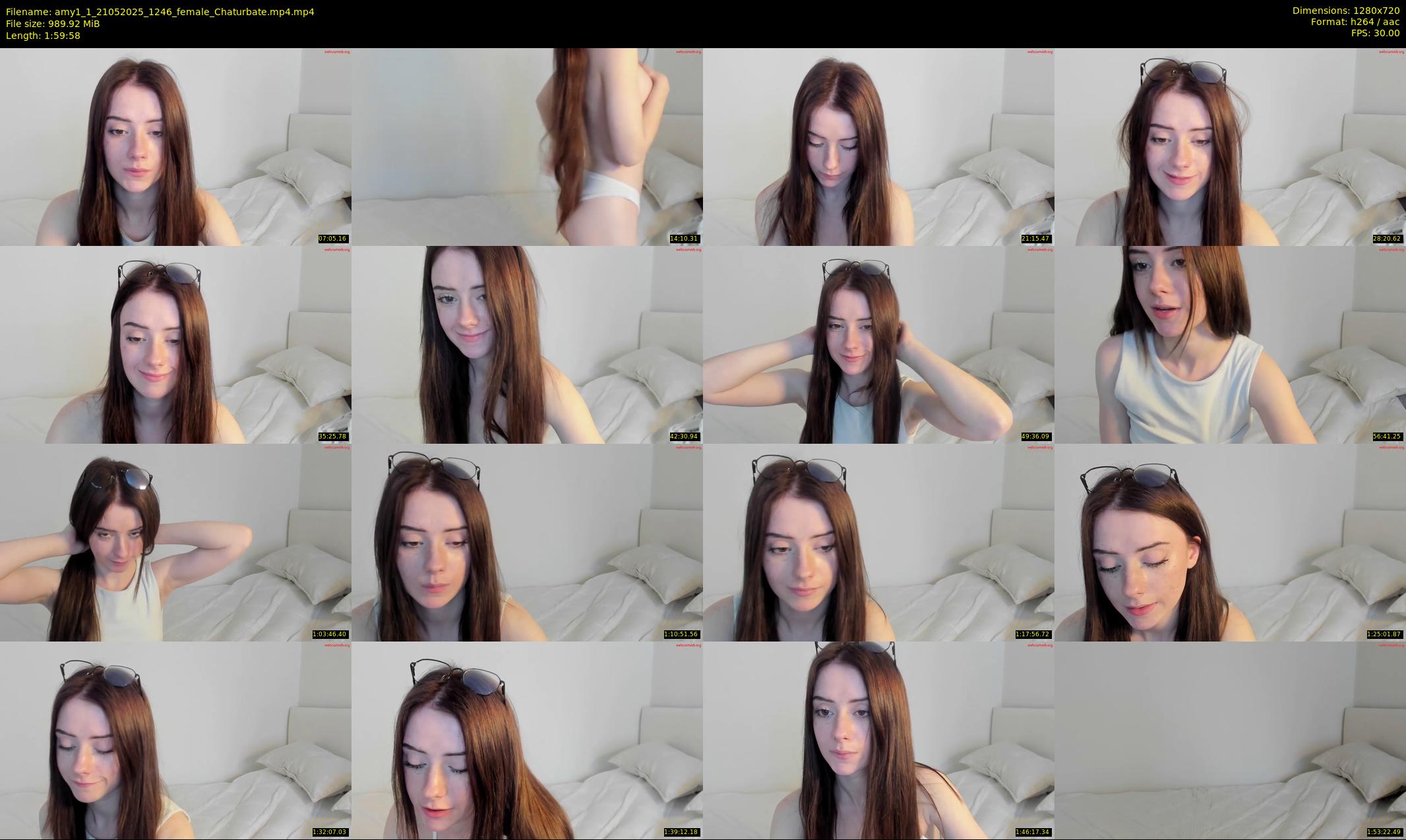 amy1_1 — 120 minute Chaturbate female cam show recording, 720p, May 21, 2025