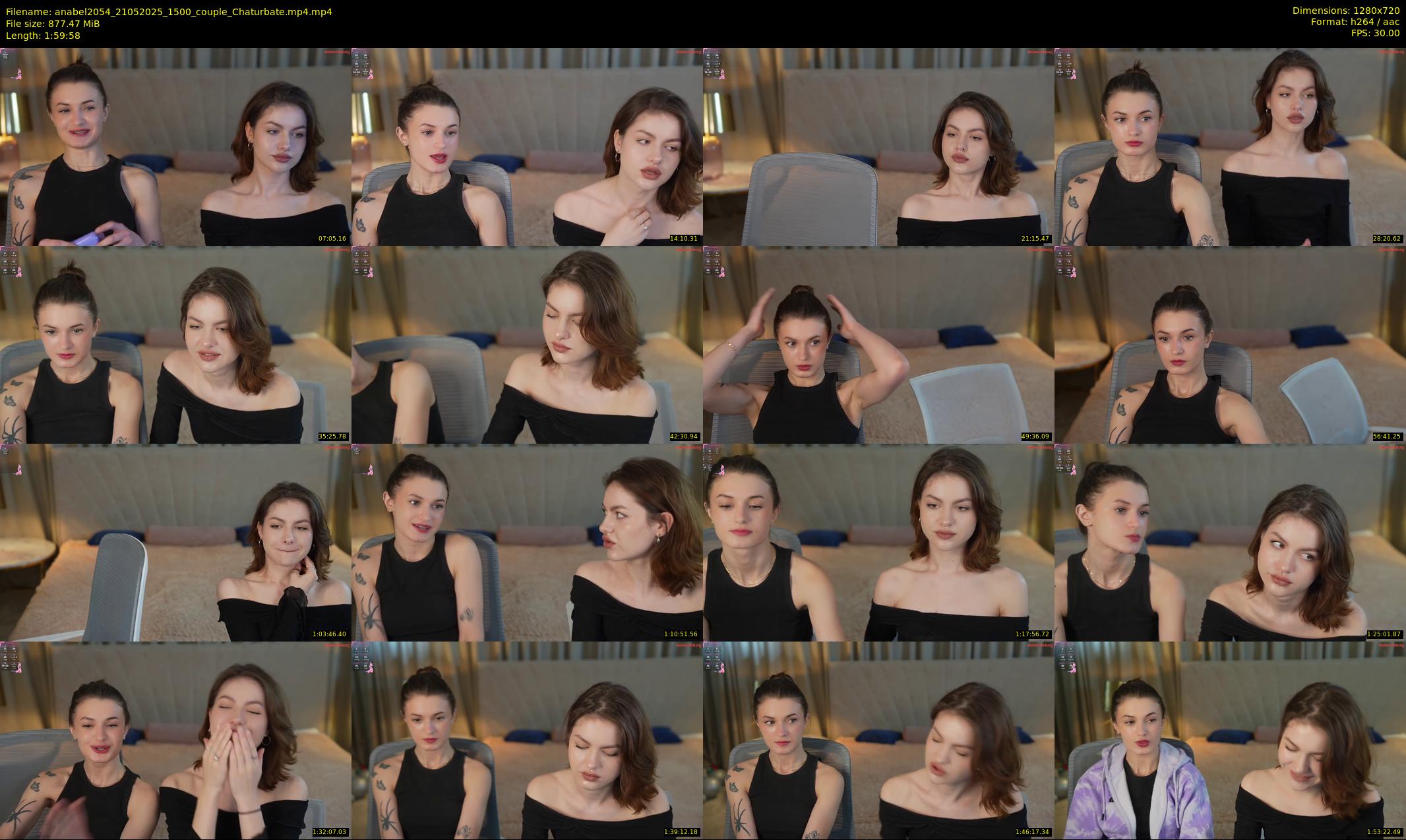 anabel2054 — 120 minute Chaturbate female cam show recording, 720p, May 21, 2025