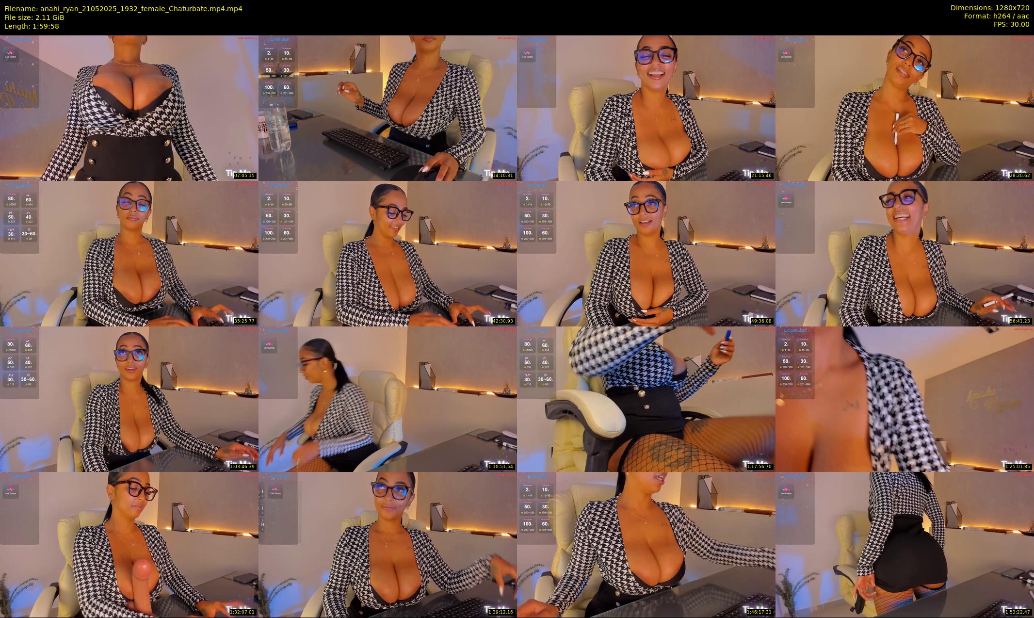 anahi_ryan — 120 minute Chaturbate female cam show recording, 720p, May 21, 2025