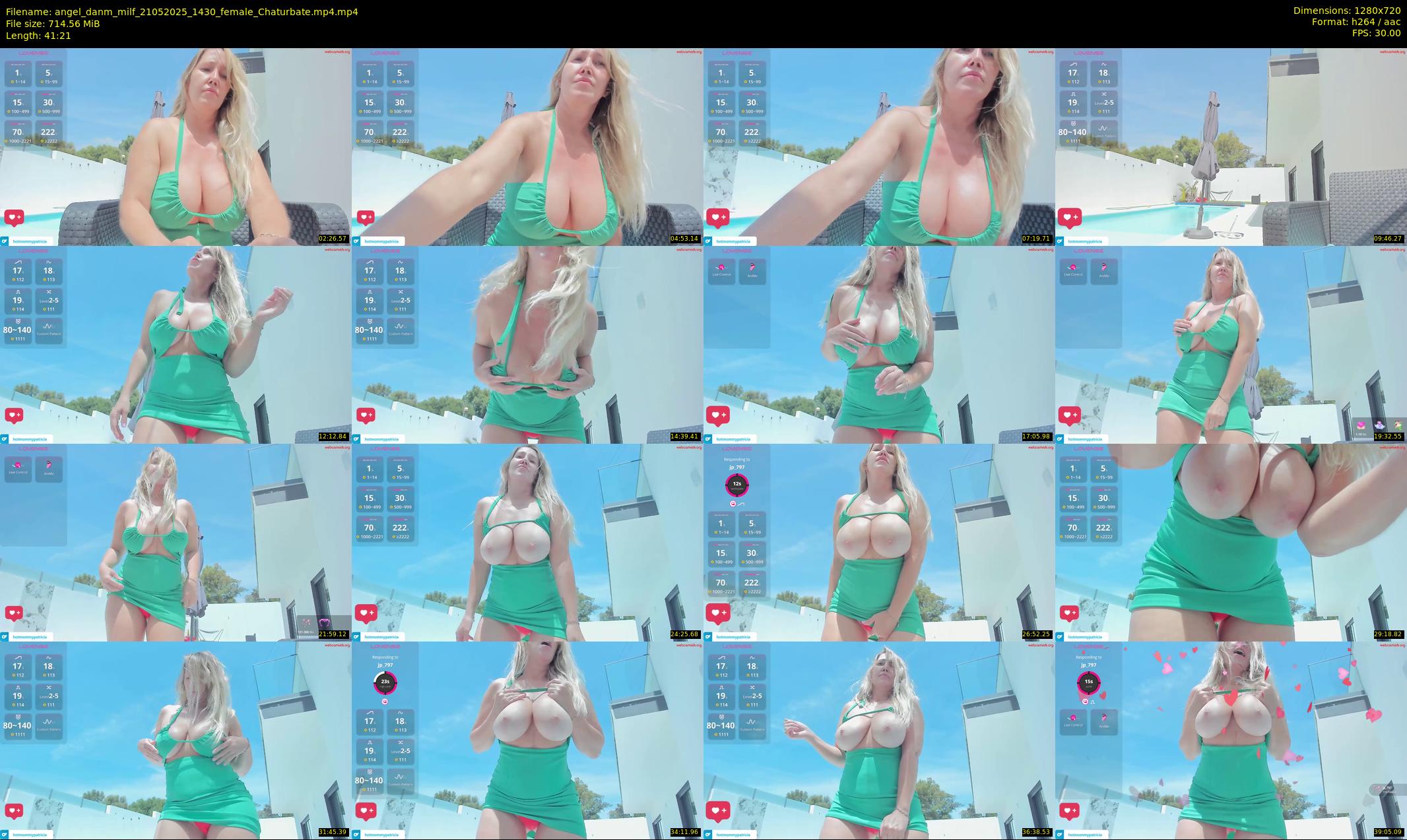 angel_danm_milf — 42 minute Chaturbate female cam show recording, 720p, May 21, 2025