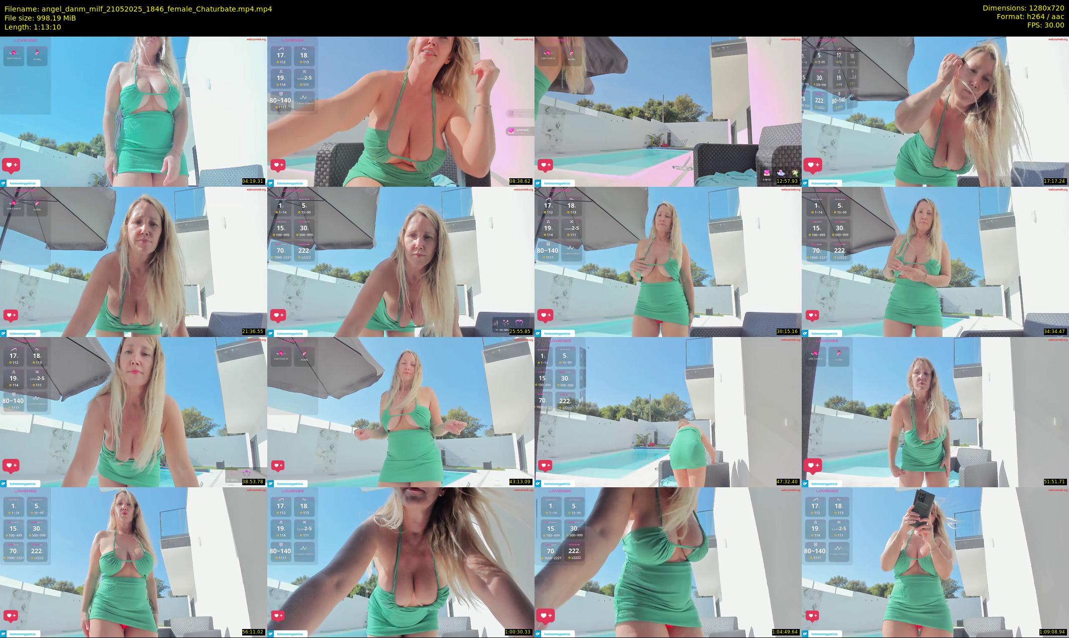 angel_danm_milf — 74 minute Chaturbate female cam show recording, 720p, May 21, 2025