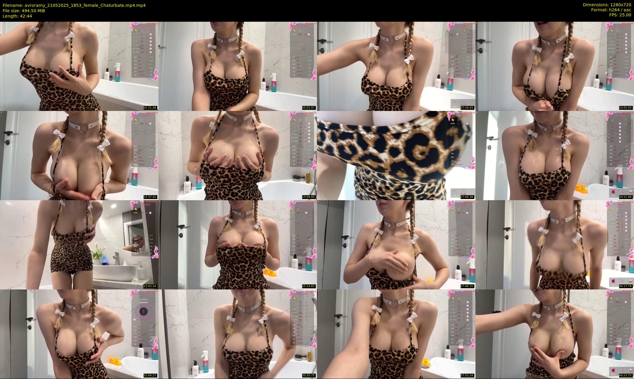avroramy — 43 minute Chaturbate female cam show recording, 720p, May 21, 2025