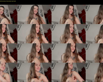 bambi______ — 6 minute Chaturbate female cam show recording, 720p, May 21, 2025