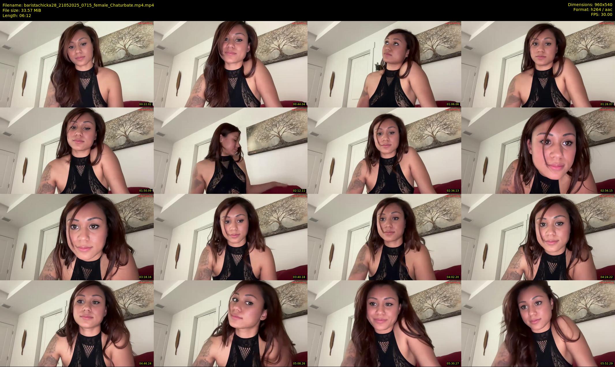 baristachicka28 — 7 minute Chaturbate female cam show recording, 480p, May 21, 2025