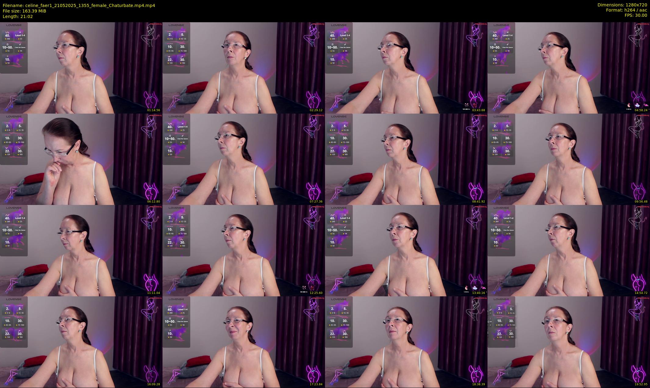 celine_faer1 — 22 minute Chaturbate female cam show recording, 720p, May 21, 2025