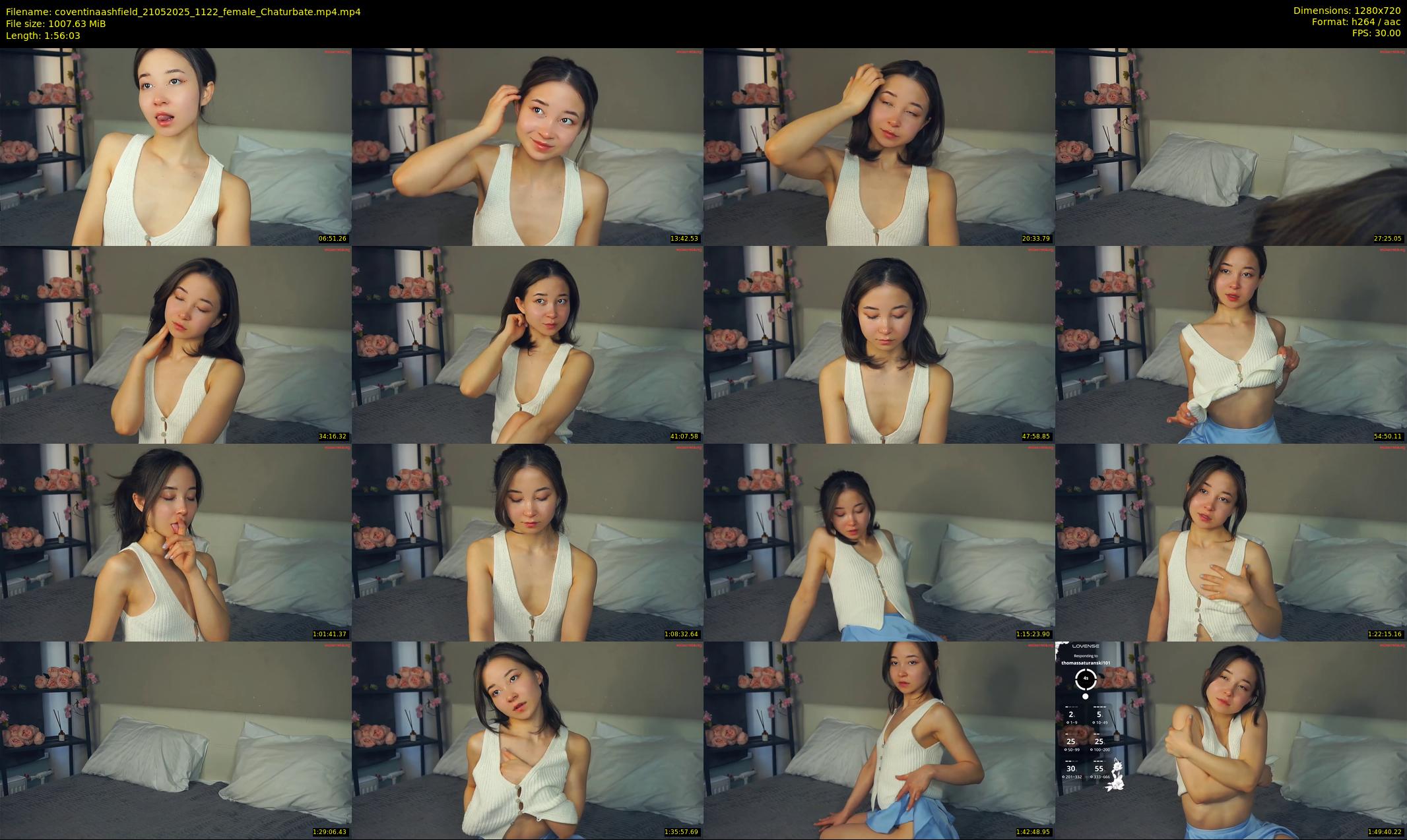 coventinaashfield — 117 minute Chaturbate female cam show recording, 720p, May 21, 2025