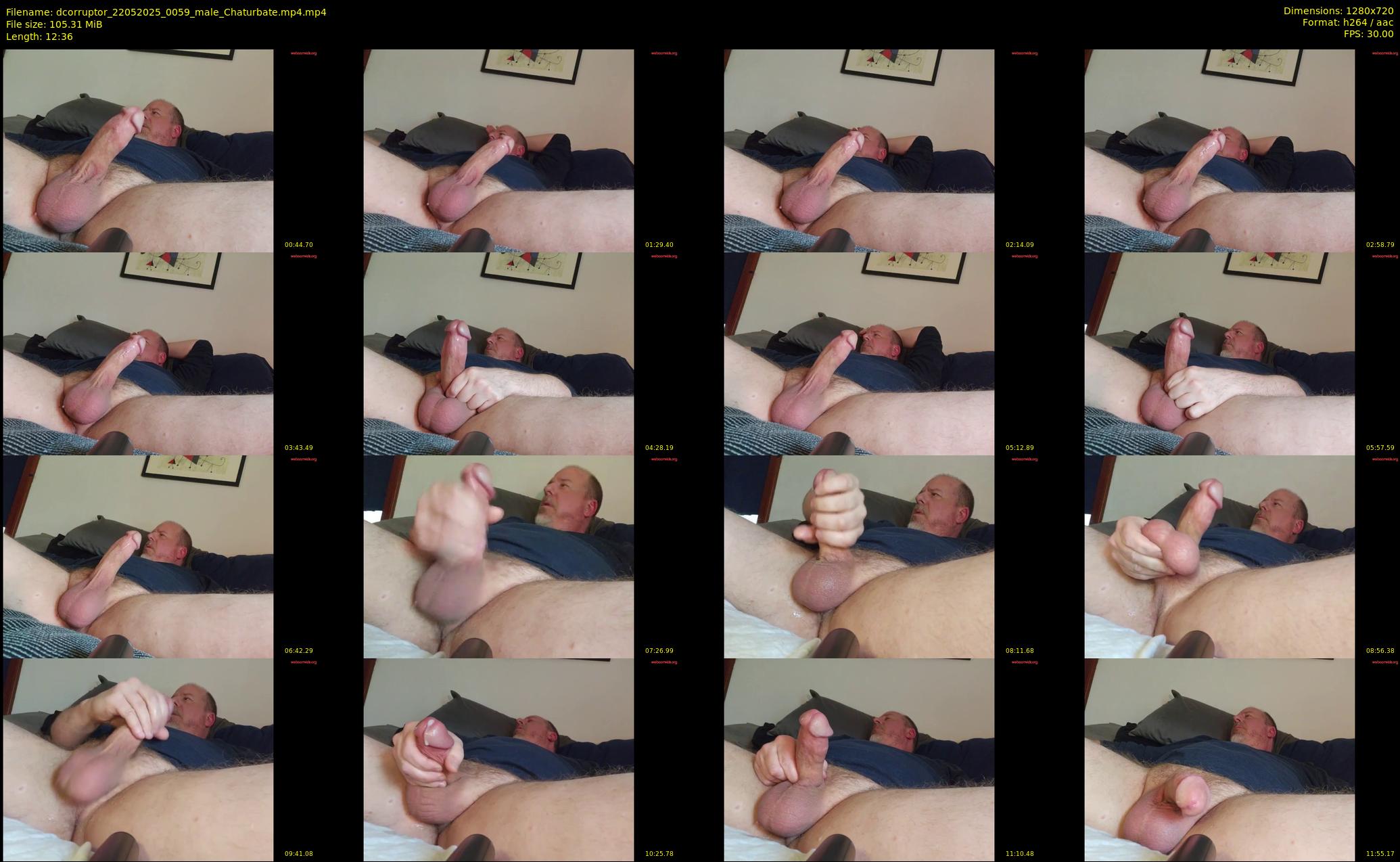 dcorruptor — 13 minute Chaturbate male cam show recording, 720p, May 22, 2025