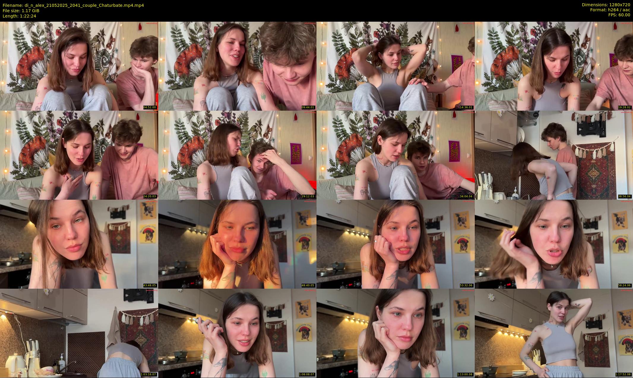 di_n_alex — 83 minute Chaturbate couple cam show recording, 720p, May 21, 2025