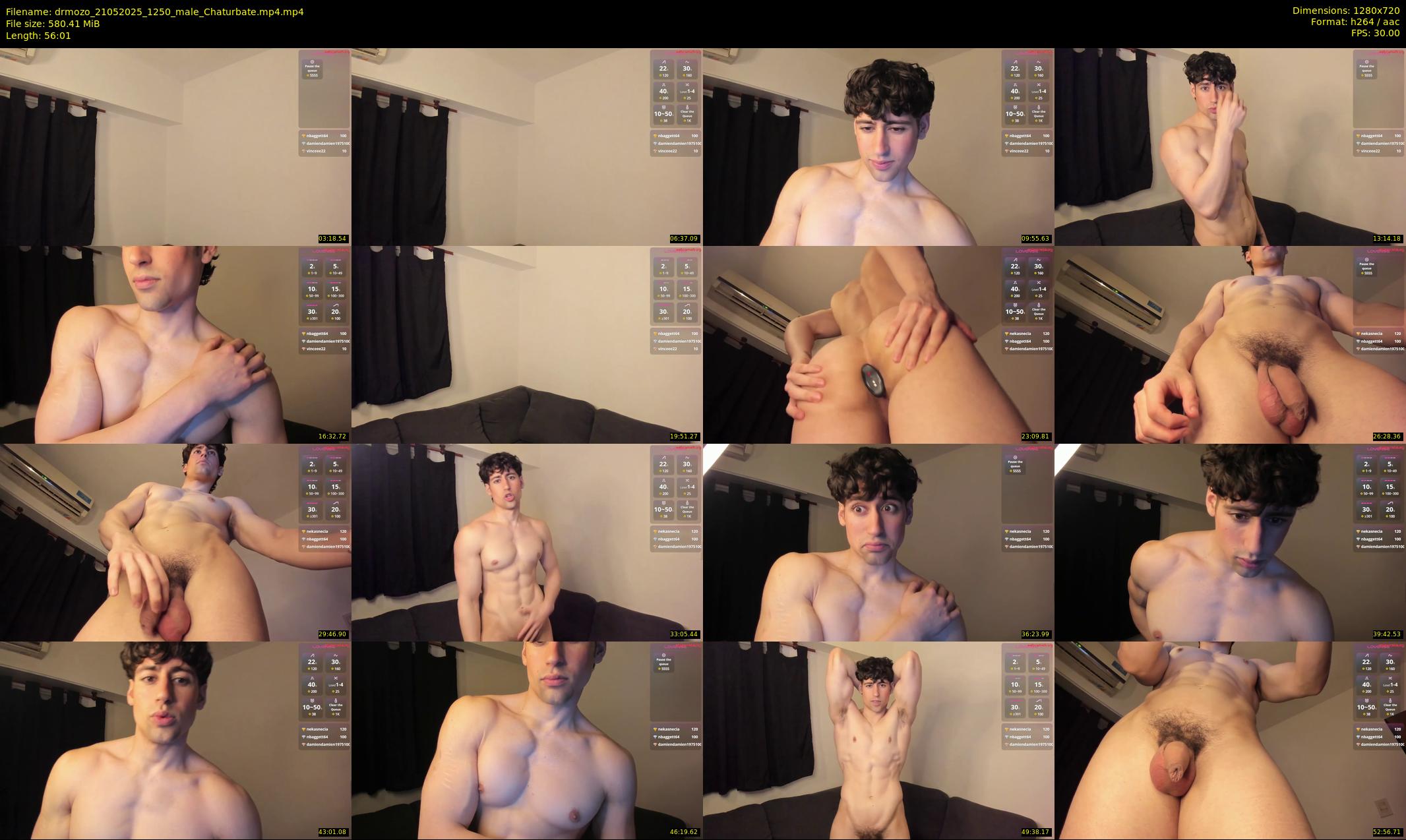 drmozo — 57 minute Chaturbate male cam show recording, 720p, May 21, 2025