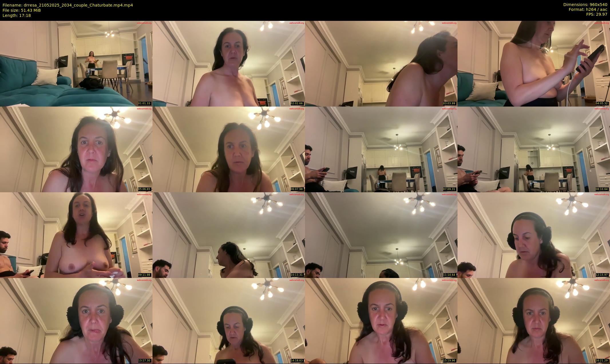 drresa — 18 minute Chaturbate female cam show recording, 480p, May 21, 2025