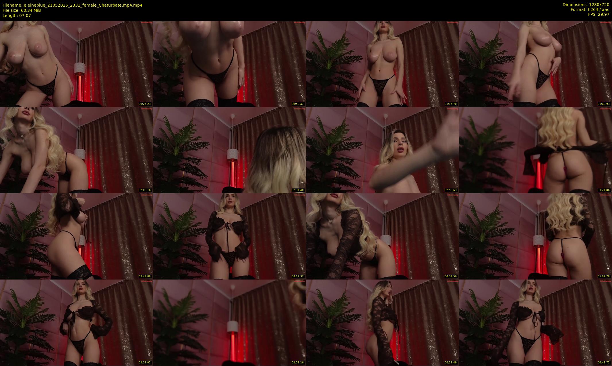 eleineblue — 8 minute Chaturbate female cam show recording, 720p, May 21, 2025