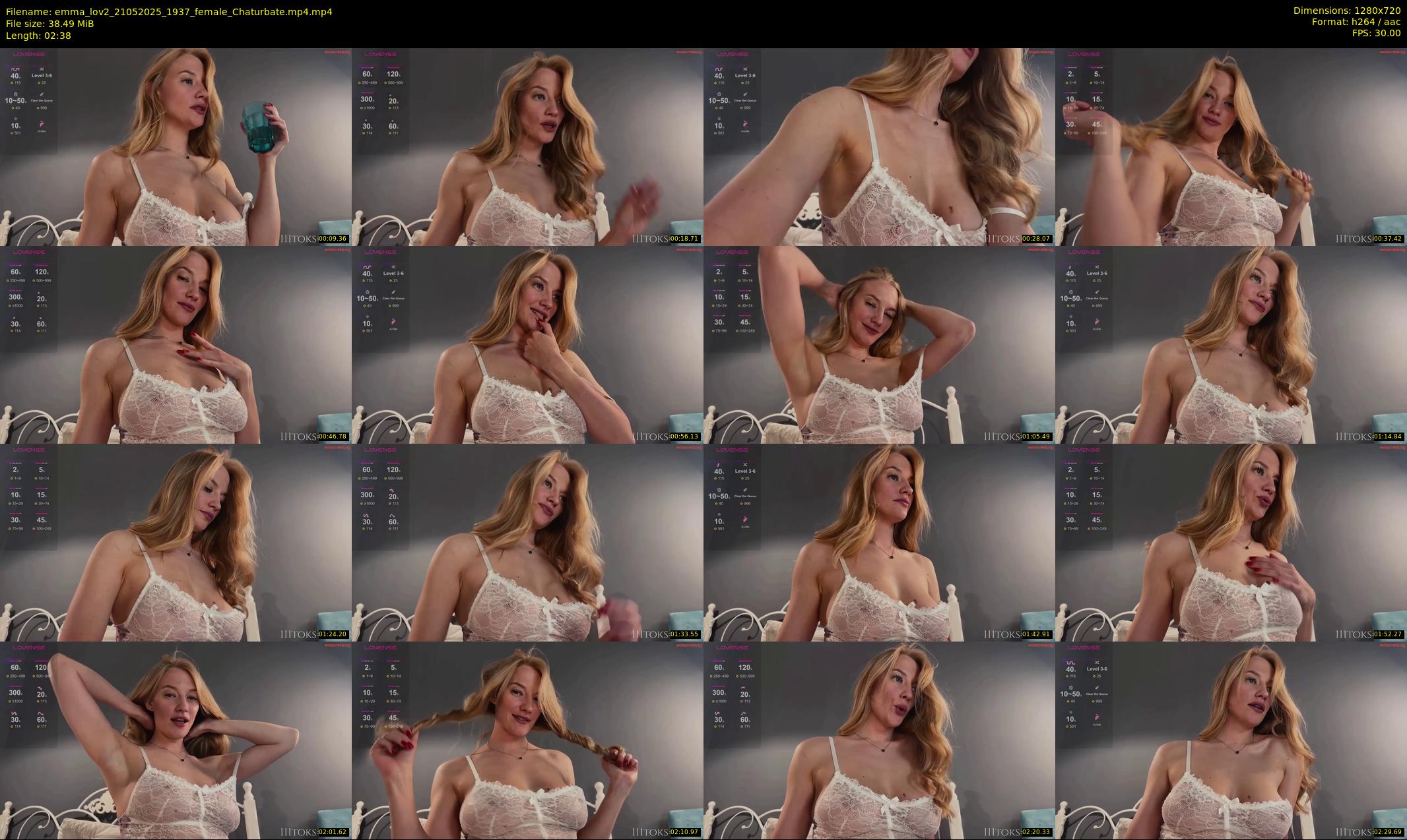 emma_lov2 — 3 minute Chaturbate female cam show recording, 720p, May 21, 2025