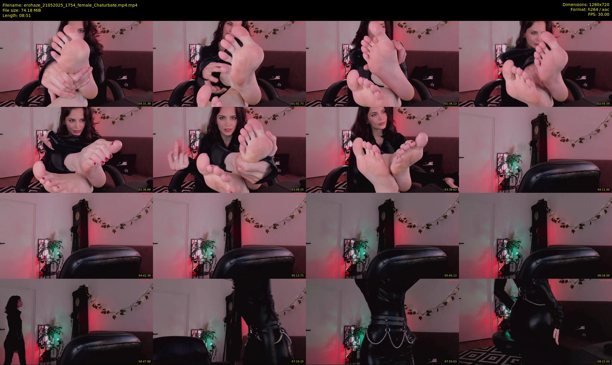 erohaze — 9 minute Chaturbate female cam show recording, 720p, May 21, 2025