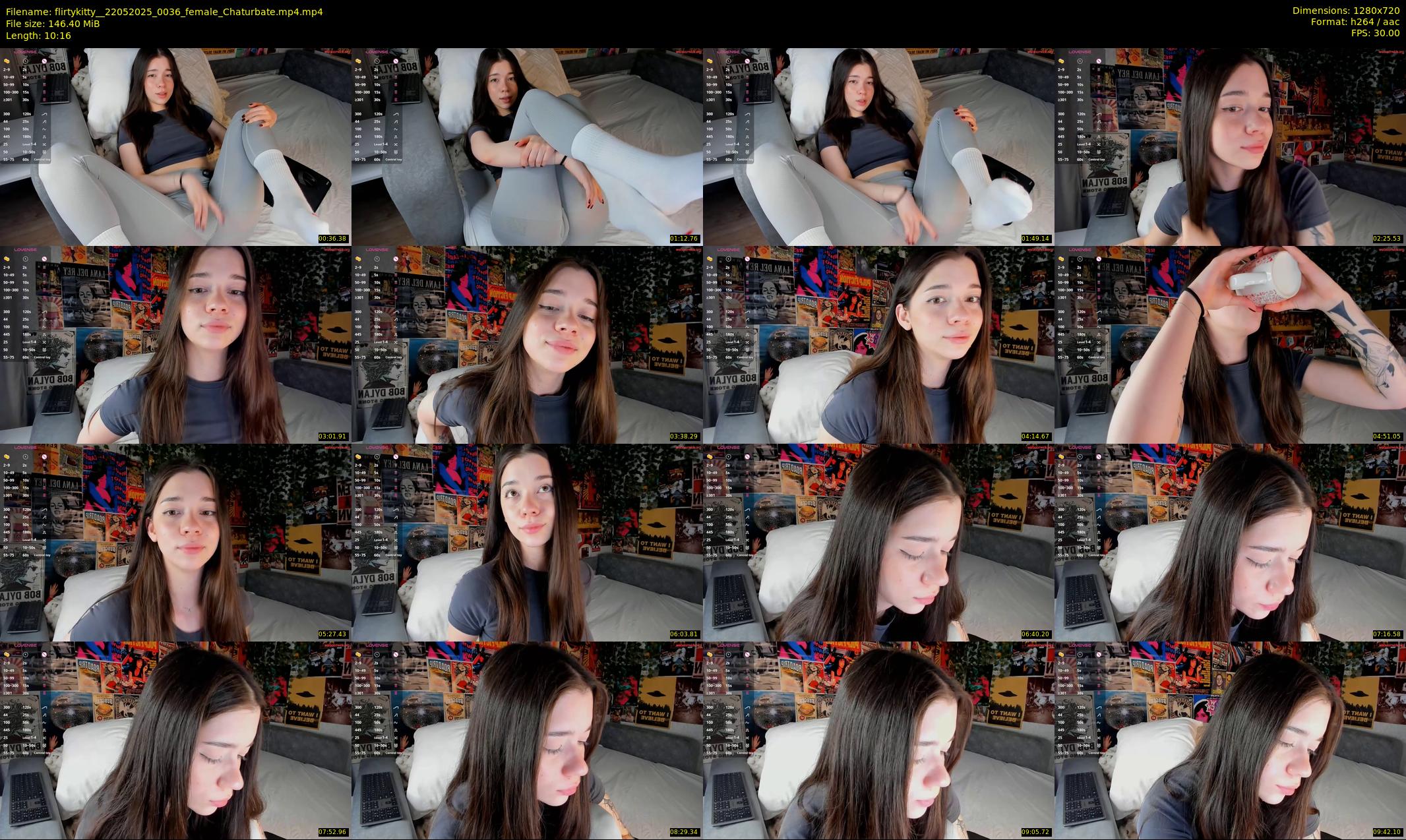 flirtykitty_ — 11 minute Chaturbate female cam show recording, 720p, May 22, 2025