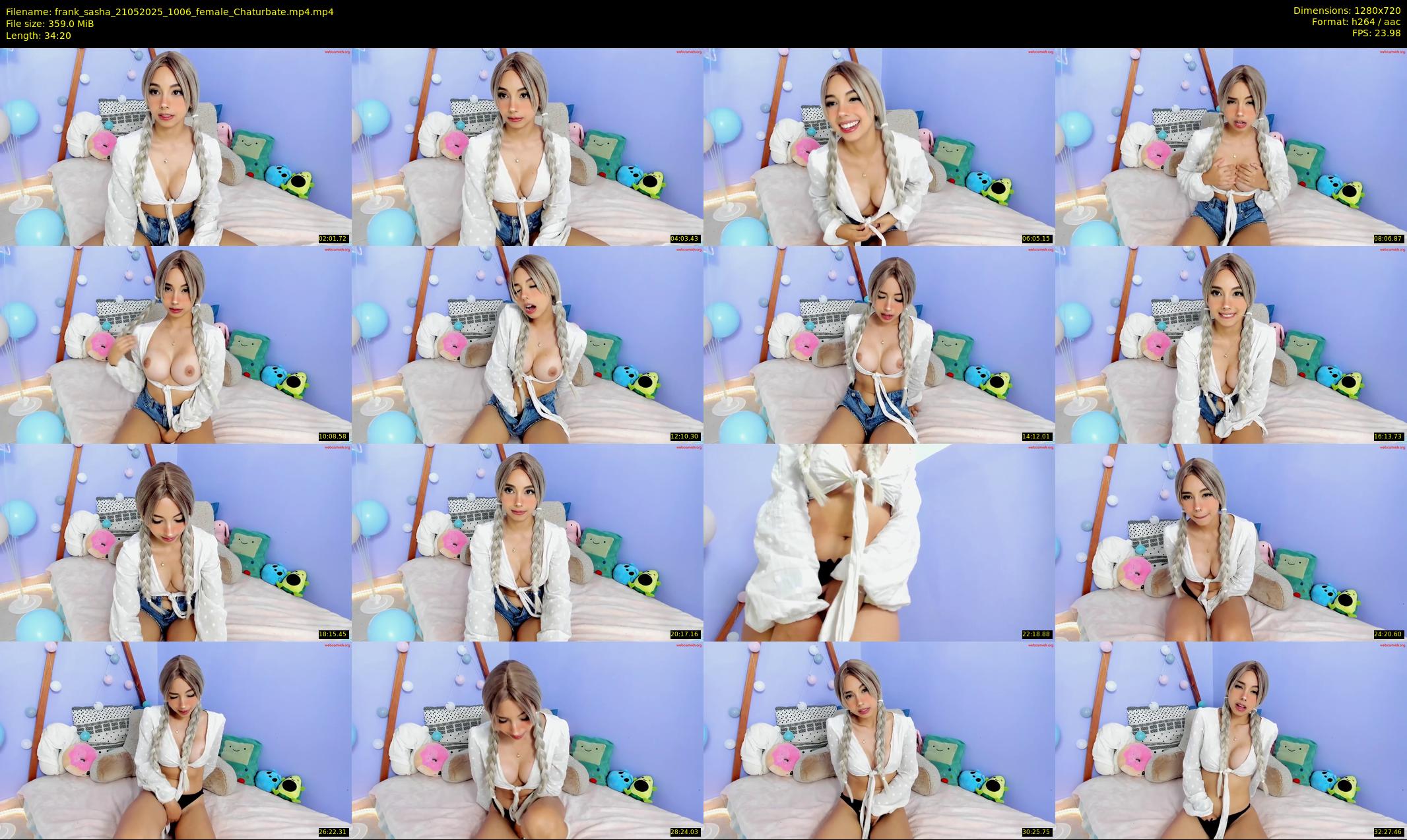 frank_sasha — 35 minute Chaturbate couple cam show recording, 720p, May 21, 2025