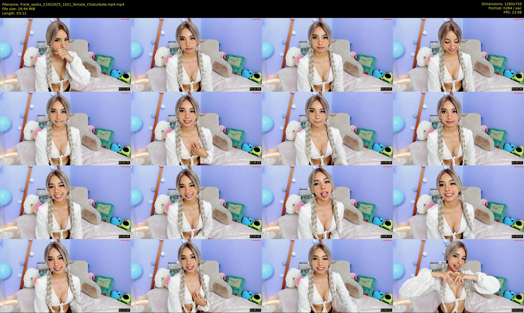 frank_sasha — 4 minute Chaturbate couple cam show recording, 720p, May 21, 2025