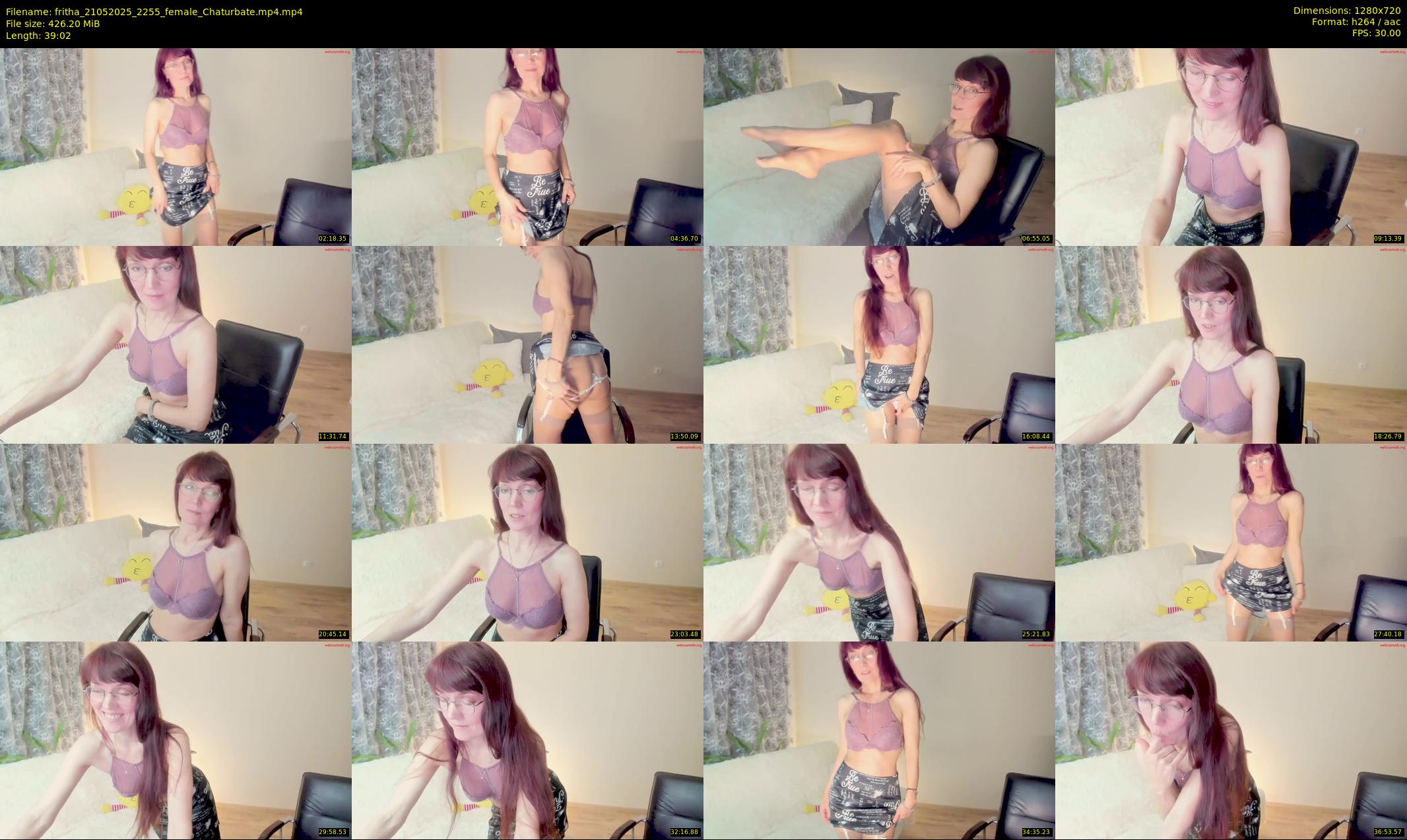 fritha — 40 minute Chaturbate female cam show recording, 720p, May 21, 2025