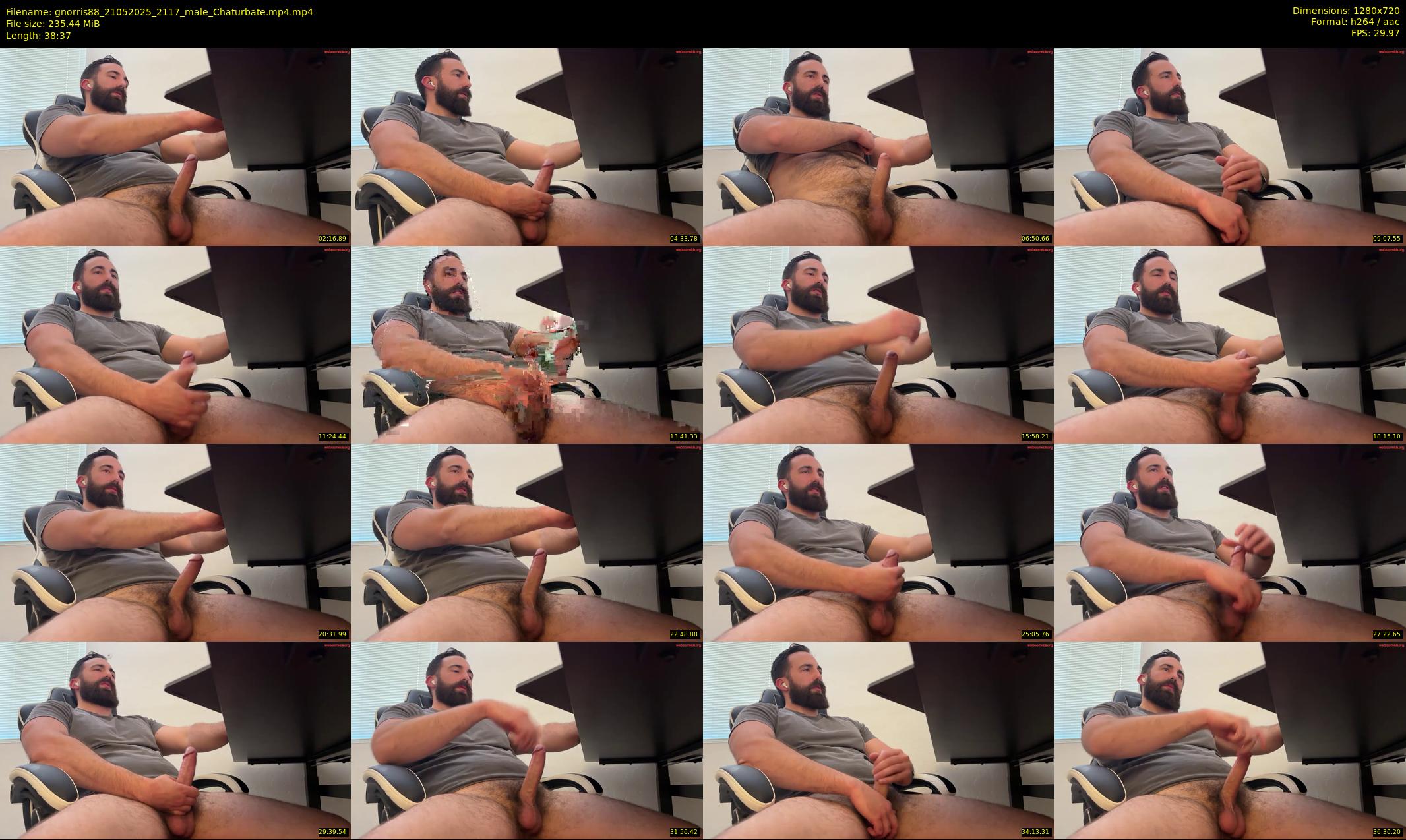 gnorris88 — 39 minute Chaturbate male cam show recording, 720p, May 21, 2025