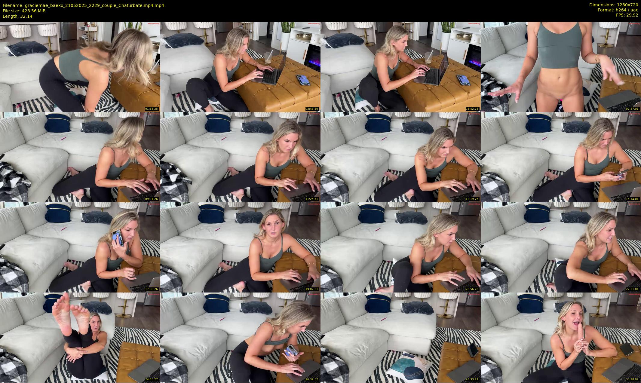 graciemae_baexx — 33 minute Chaturbate female cam show recording, 720p, May 21, 2025
