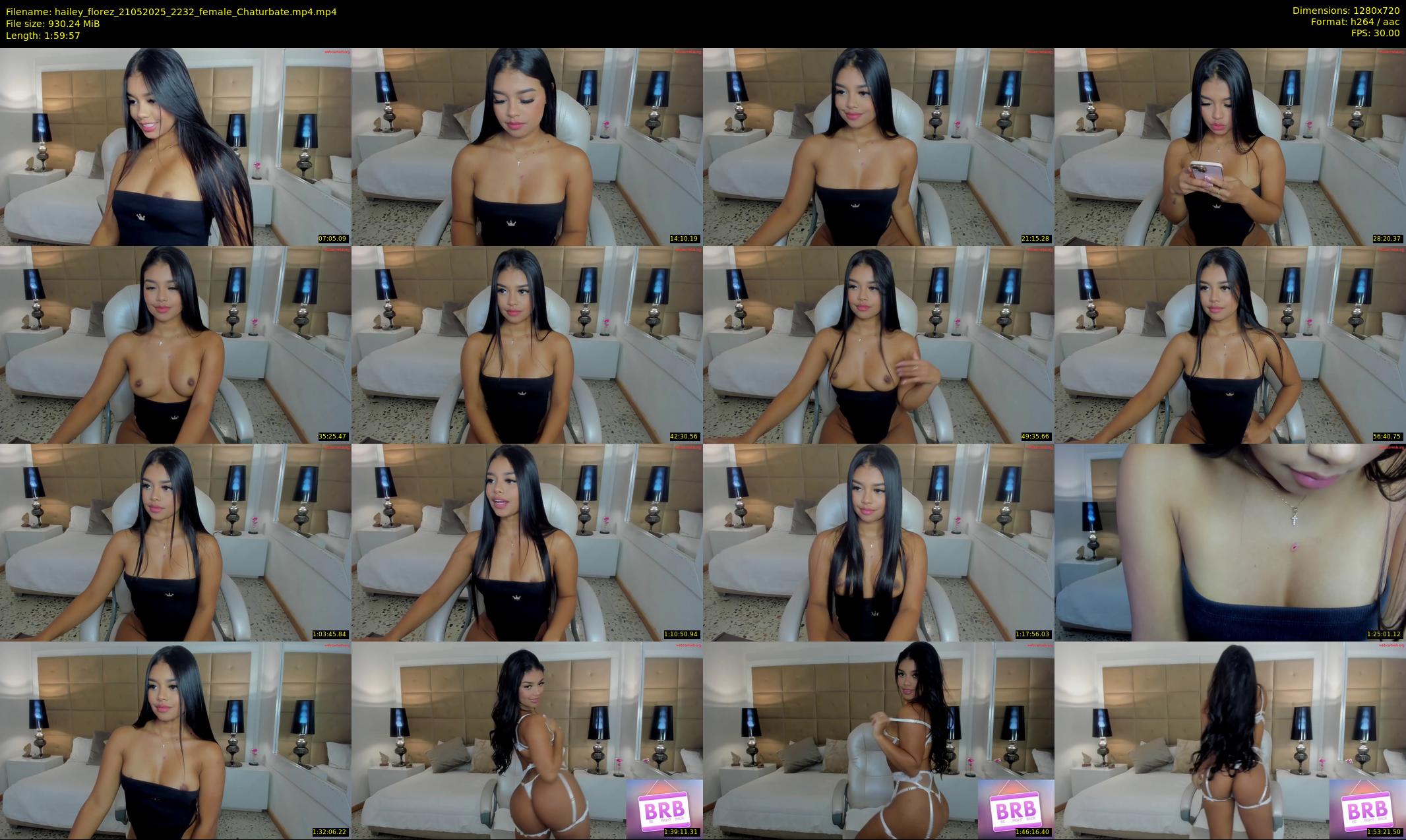 hailey_florez — 120 minute Chaturbate female cam show recording, 720p, May 21, 2025