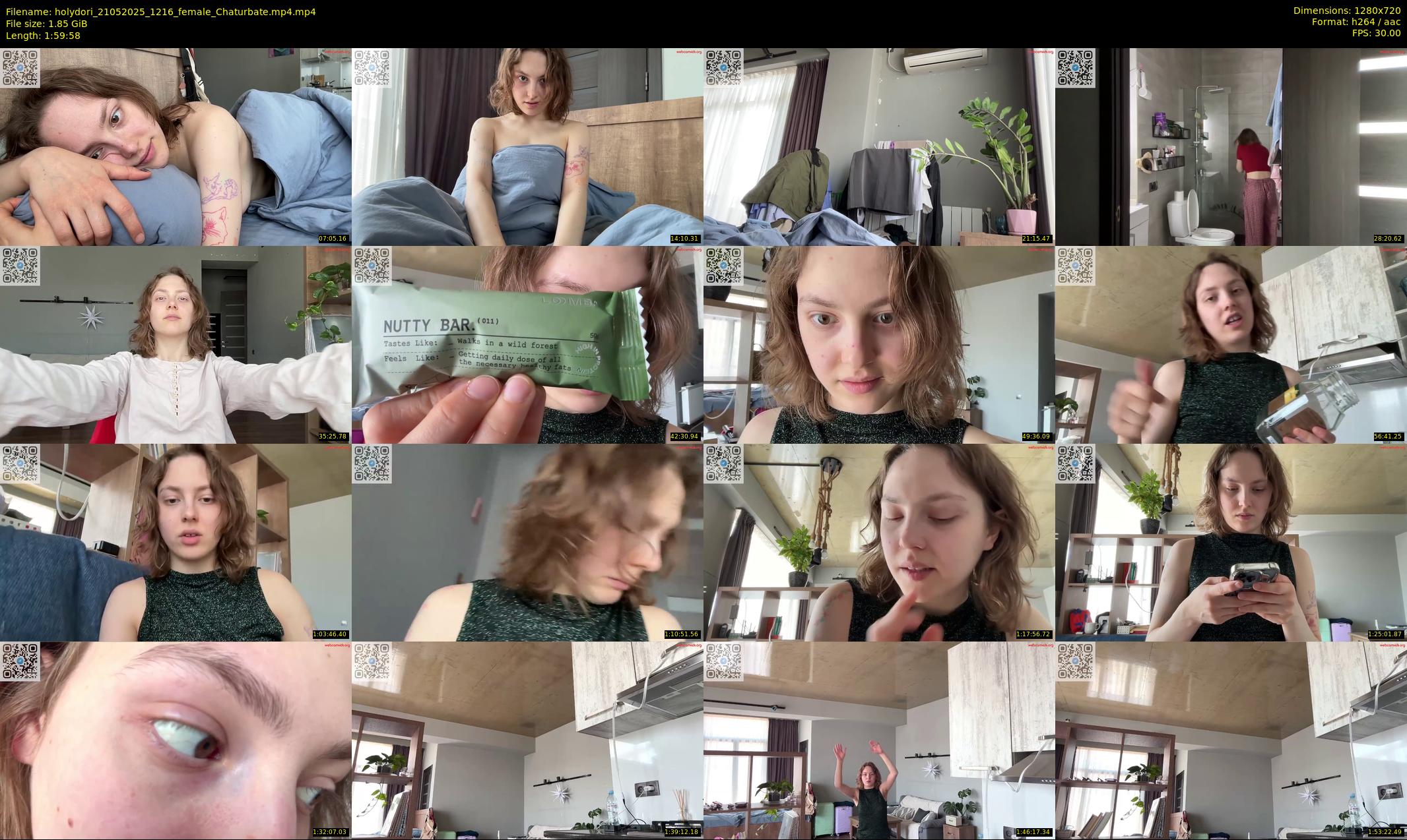 holydori — 120 minute Chaturbate female cam show recording, 720p, May 21, 2025