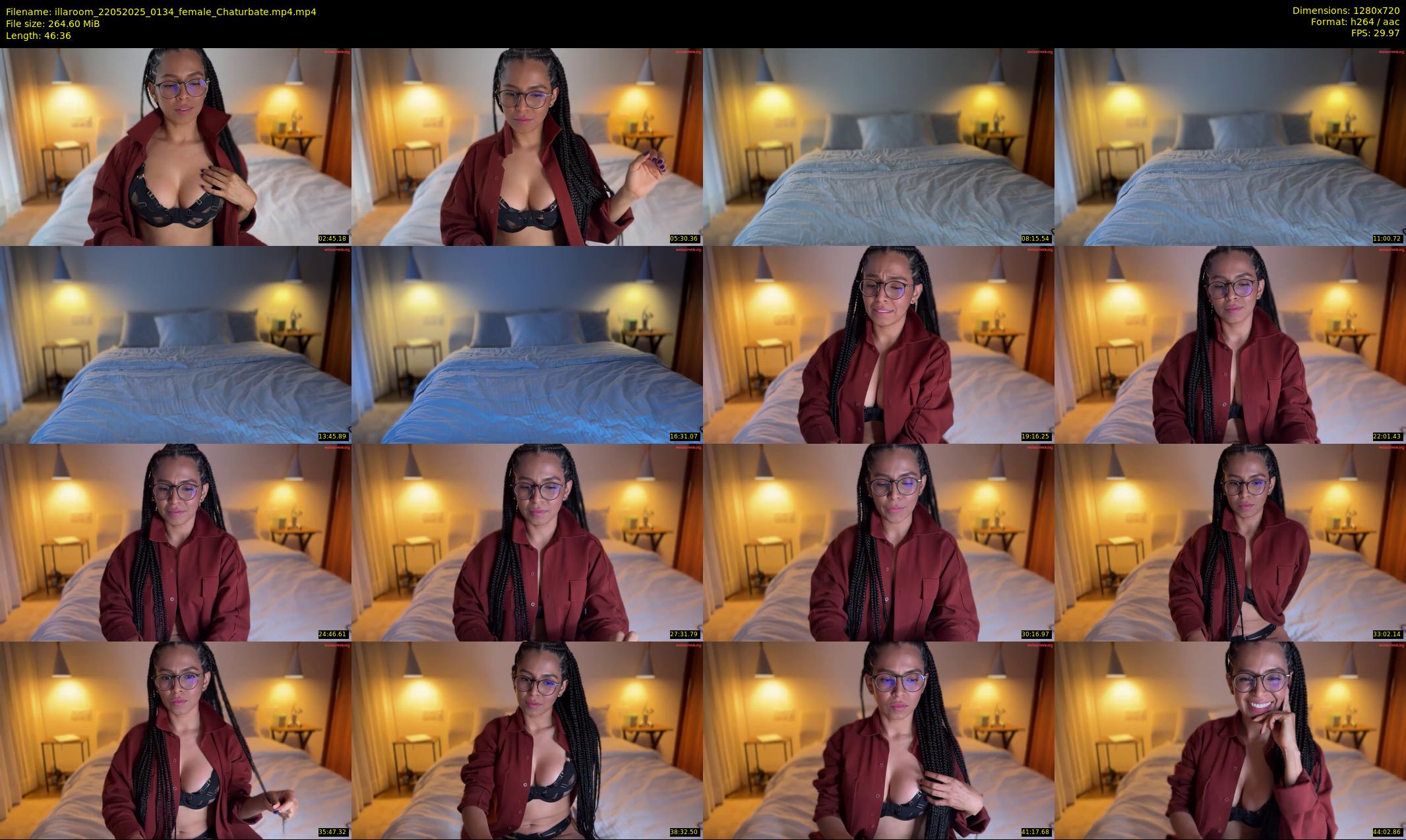 illaroom — 47 minute Chaturbate female cam show recording, 720p, May 22, 2025