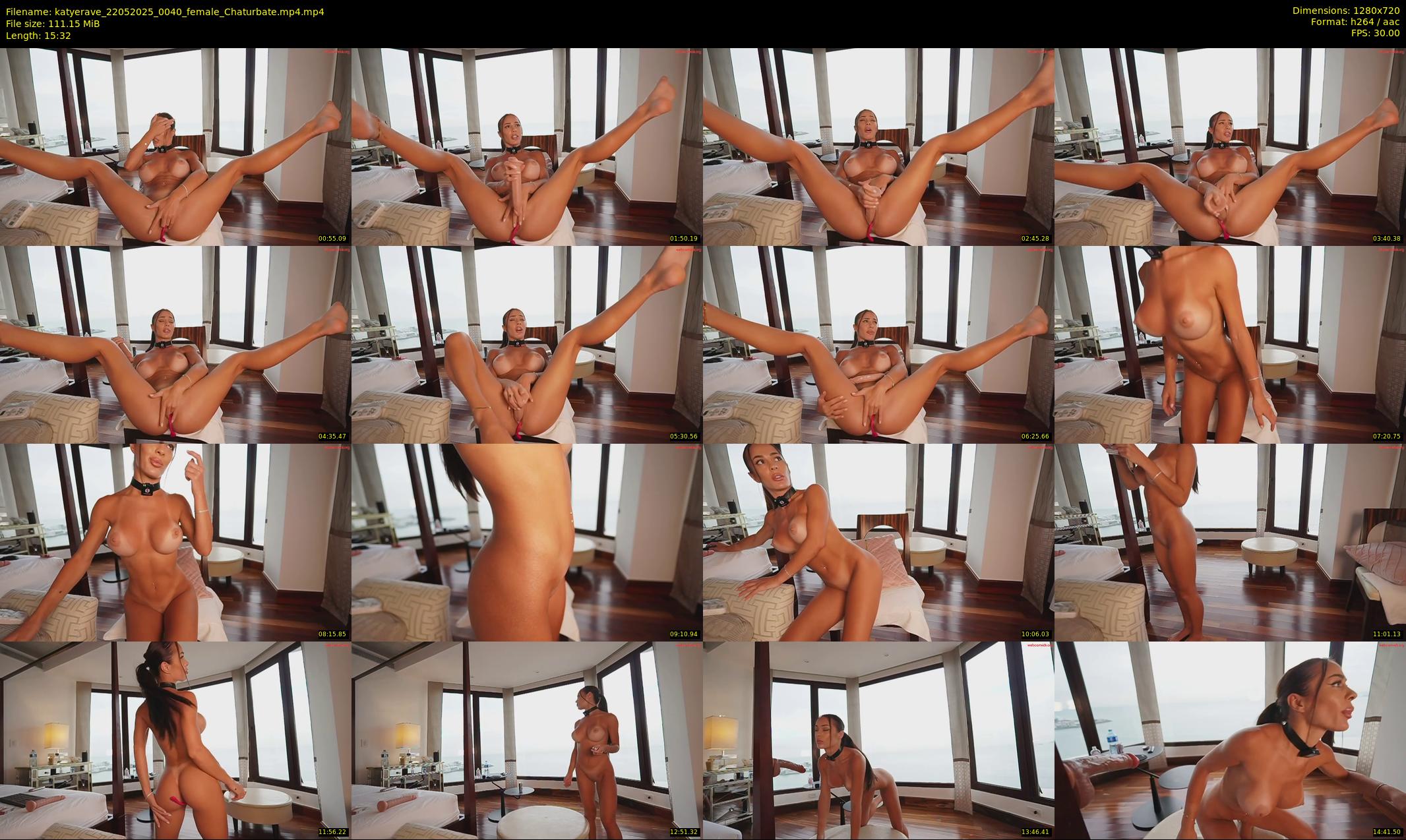 katyerave — 16 minute Chaturbate female cam show recording, 720p, May 22, 2025