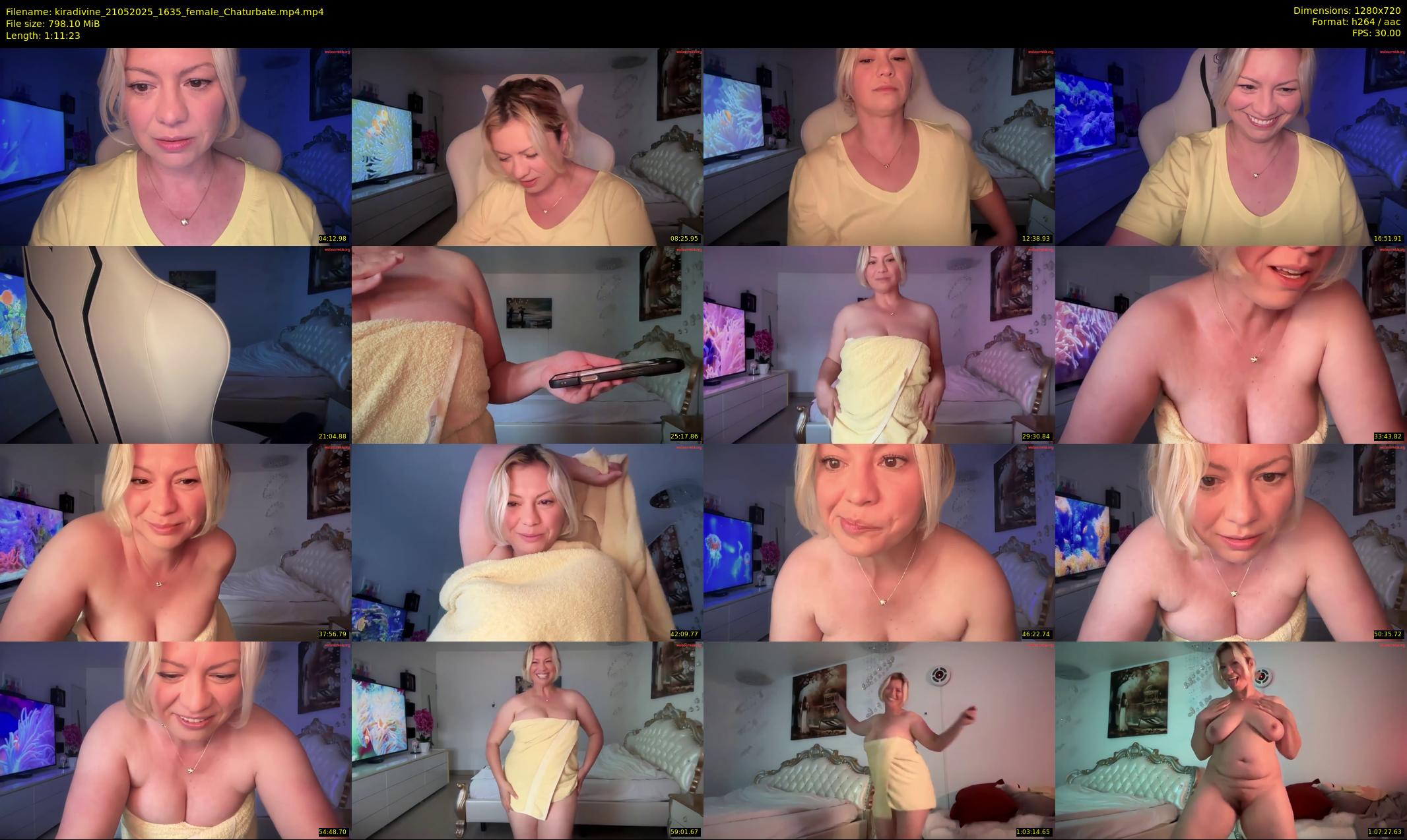 kiradivine — 72 minute Chaturbate female cam show recording, 720p, May 21, 2025