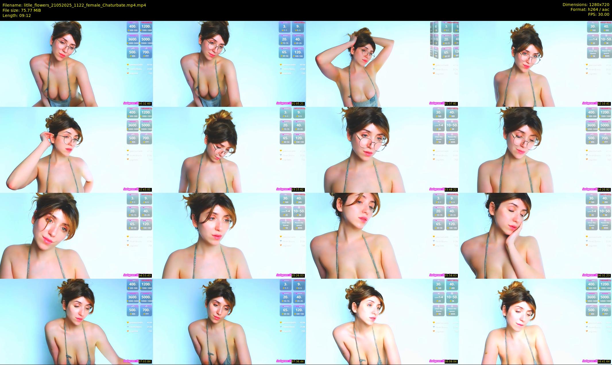 litlle_flowers — 10 minute Chaturbate female cam show recording, 720p, May 21, 2025