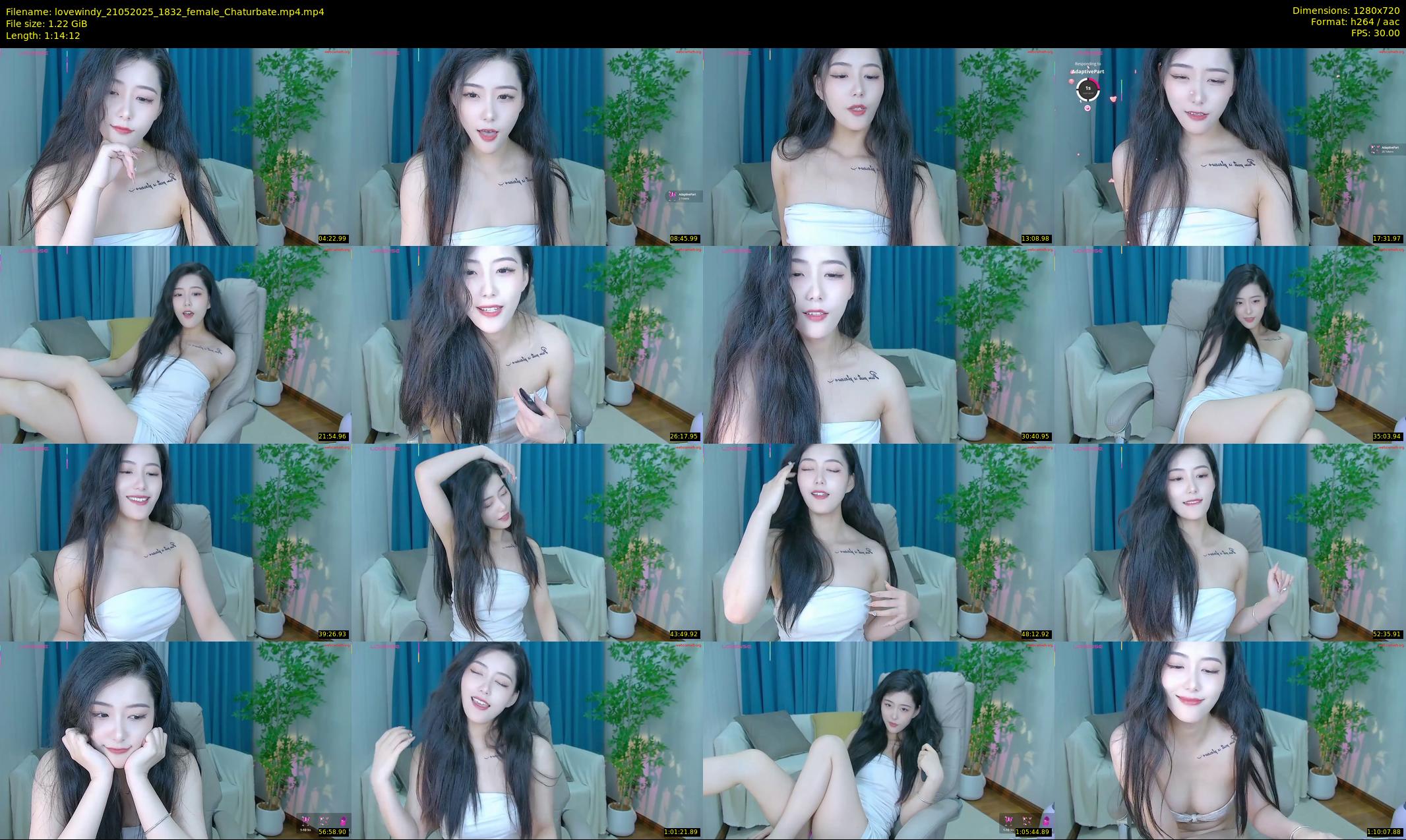 lovewindy — 75 minute Chaturbate female cam show recording, 720p, May 21, 2025