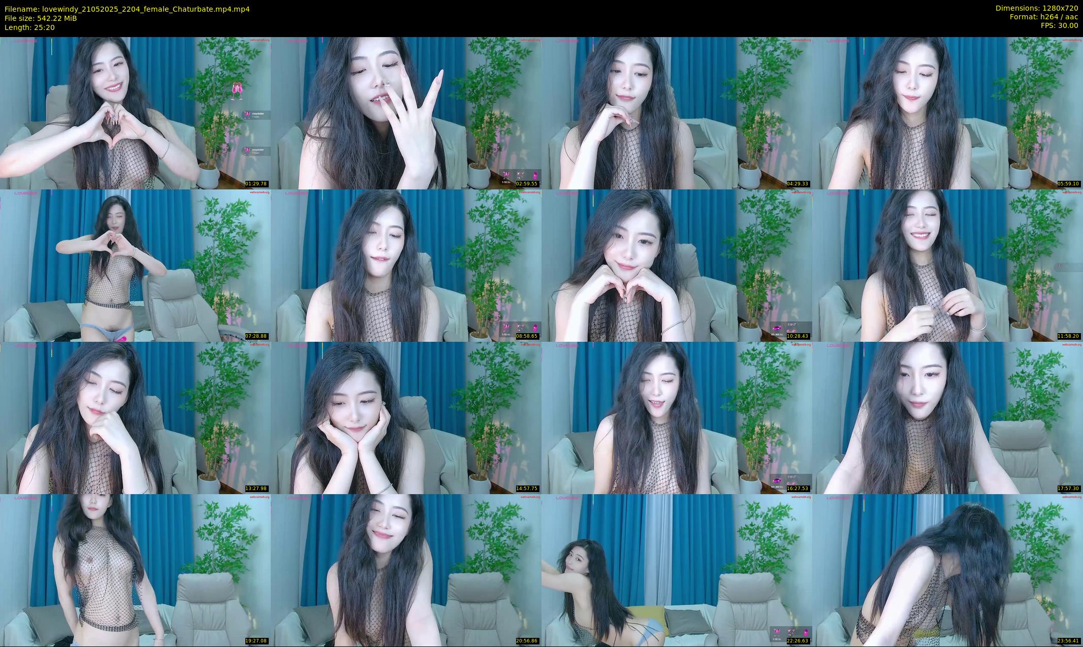lovewindy — 26 minute Chaturbate female cam show recording, 720p, May 21, 2025