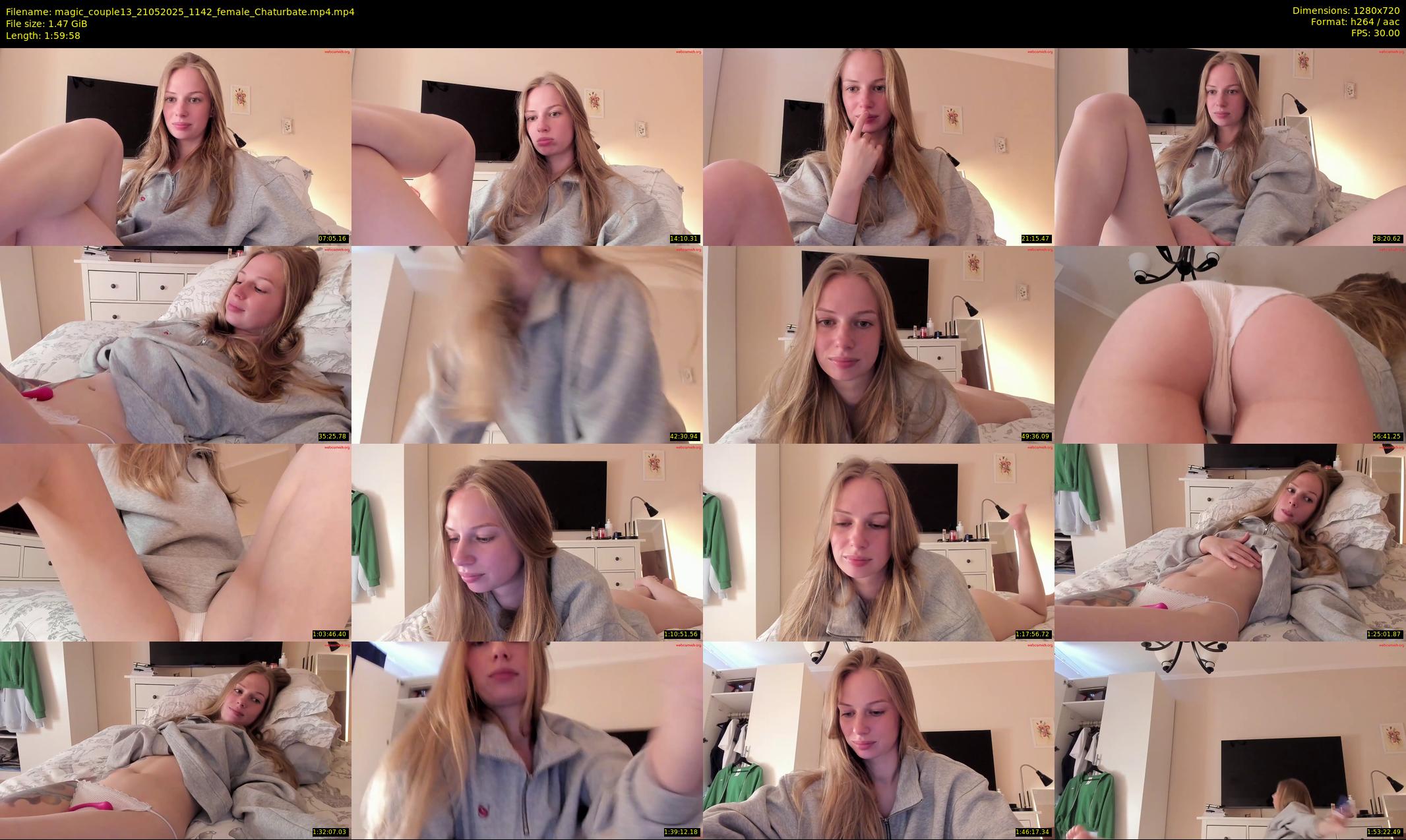 magic_couple13 — 120 minute Chaturbate couple cam show recording, 720p, May 21, 2025