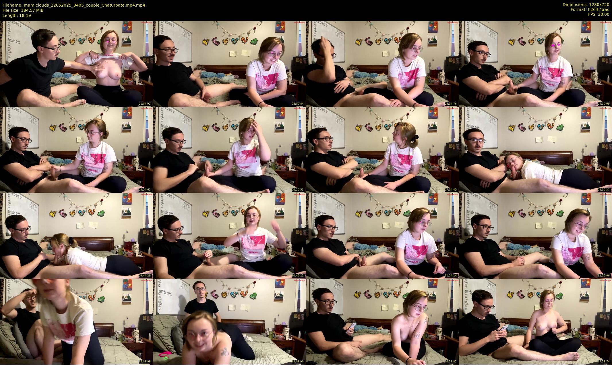 mamiclouds — 19 minute Chaturbate female cam show recording, 720p, May 22, 2025
