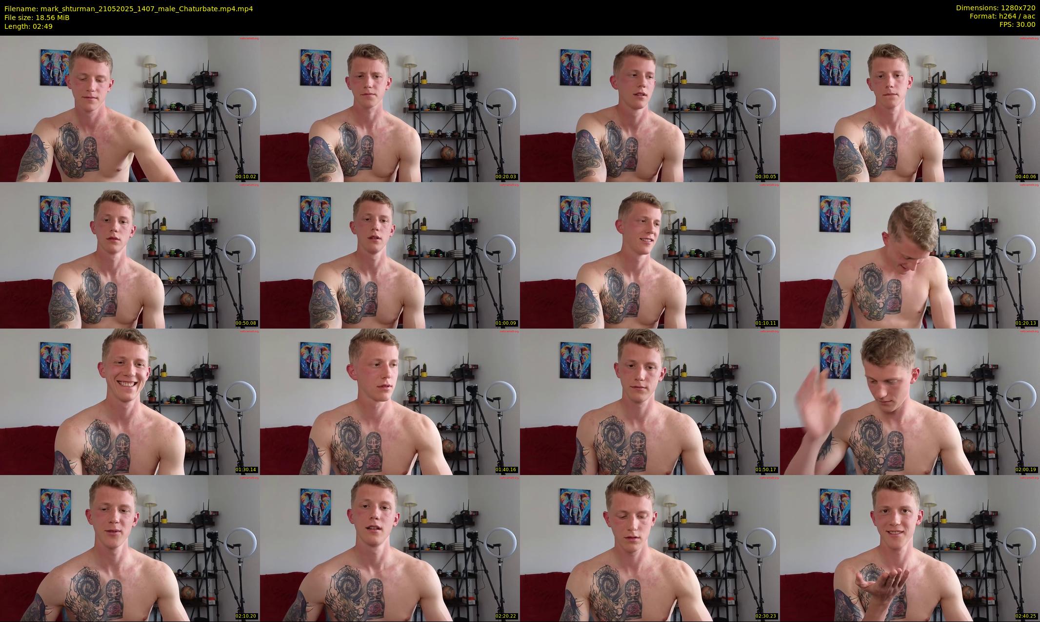 mark_shturman — 3 minute Chaturbate male cam show recording, 720p, May 21, 2025