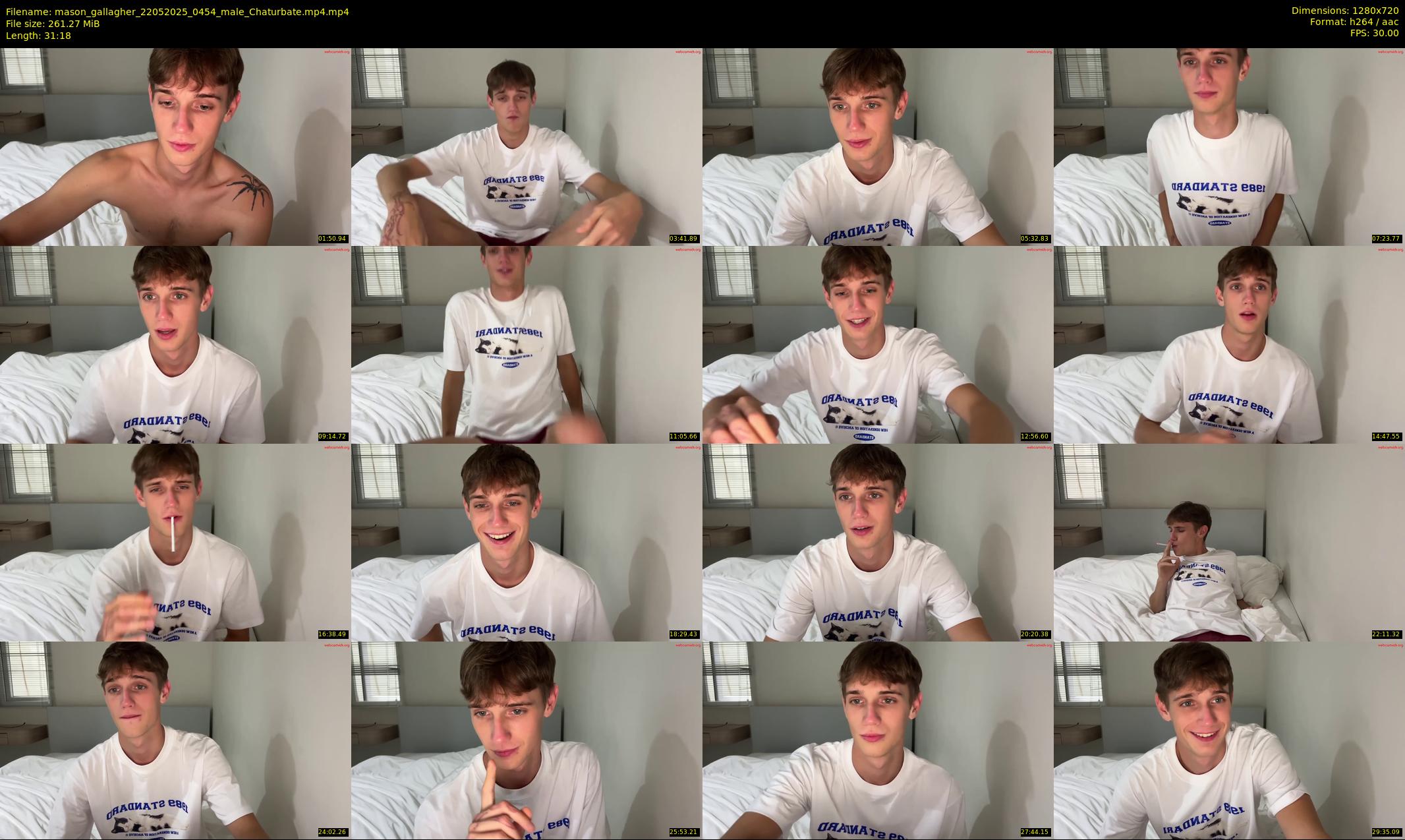 mason_gallagher — 32 minute Chaturbate male cam show recording, 720p, May 22, 2025