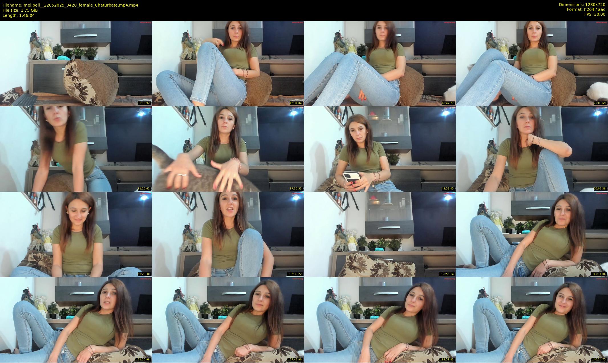 mellbell_ — 107 minute Chaturbate female cam show recording, 720p, May 22, 2025