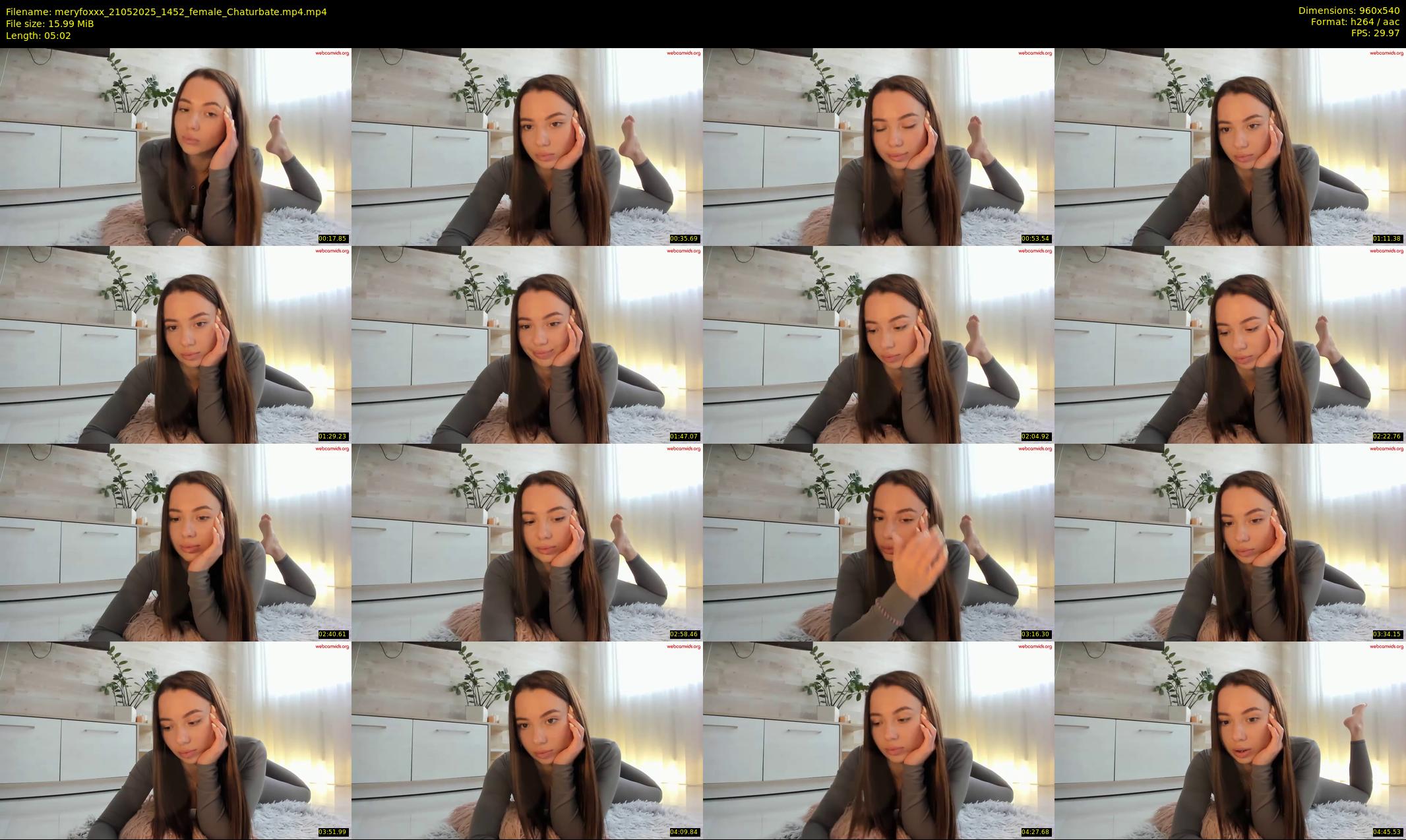 meryfoxxx — 6 minute Chaturbate female cam show recording, 480p, May 21, 2025
