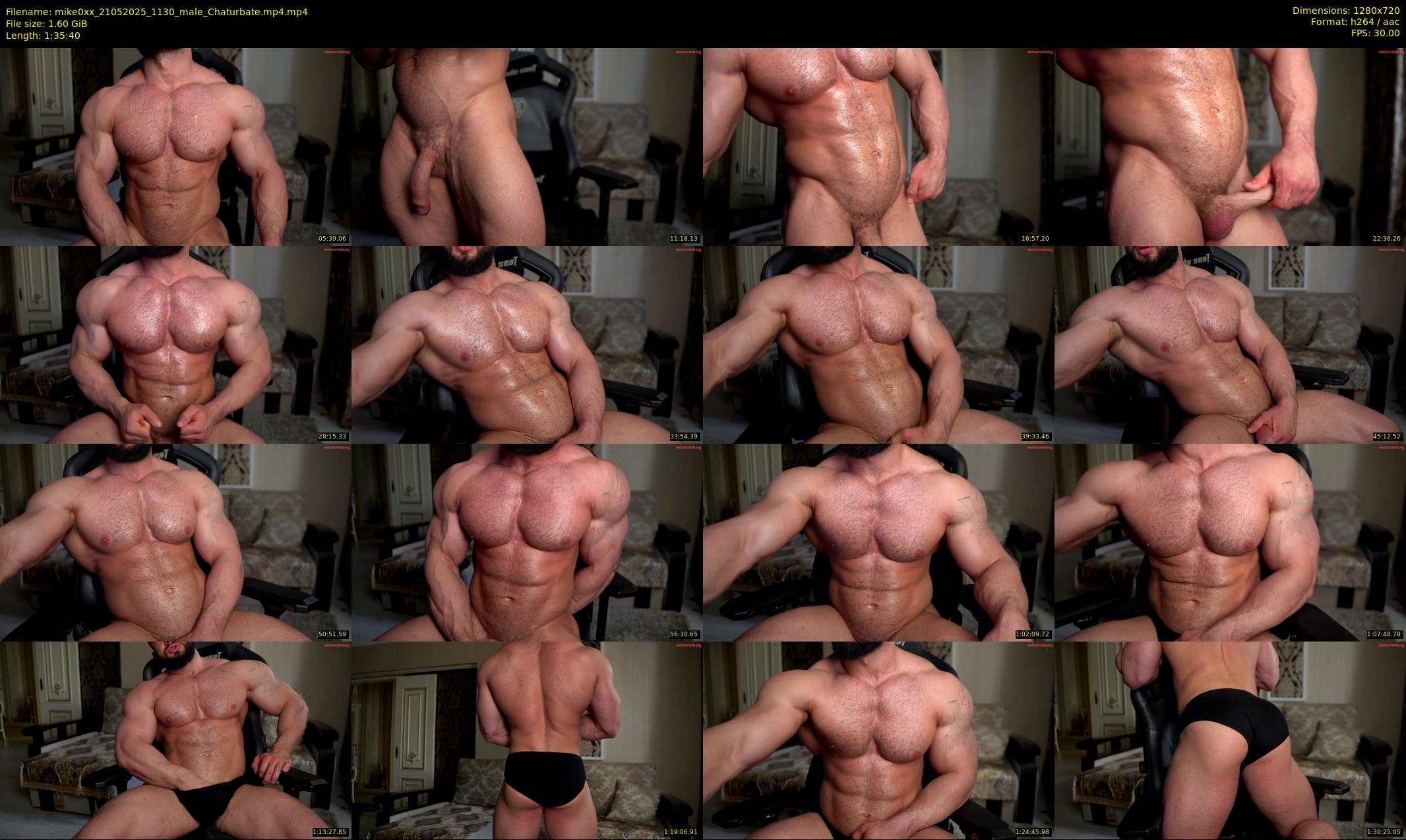 mike0xx — 96 minute Chaturbate male cam show recording, 720p, May 21, 2025