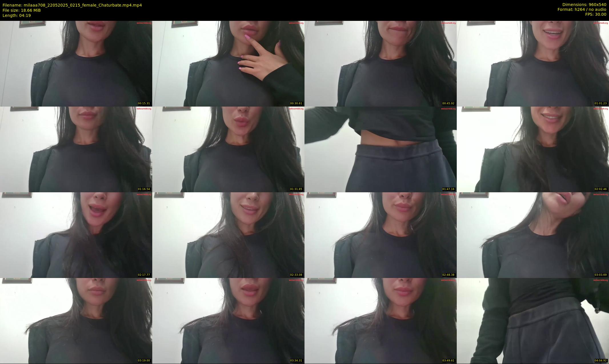 milaaa708 — 5 minute Chaturbate female cam show recording, 480p, May 22, 2025