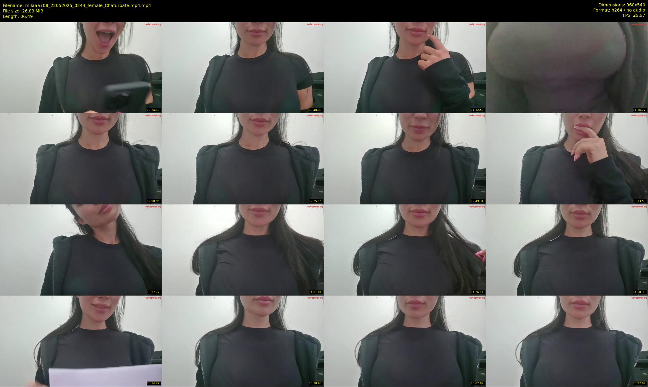 milaaa708 — 7 minute Chaturbate female cam show recording, 480p, May 22, 2025