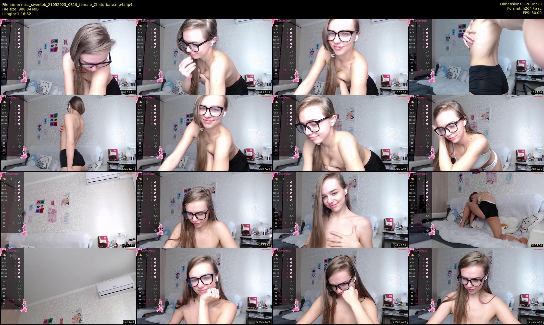 miss_sweetbb — 77 minute Chaturbate female cam show recording, 720p, May 21, 2025