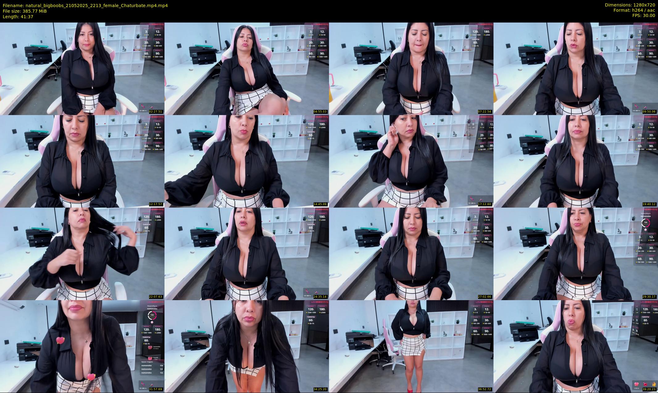natural_bigboobs — 42 minute Chaturbate female cam show recording, 720p, May 21, 2025