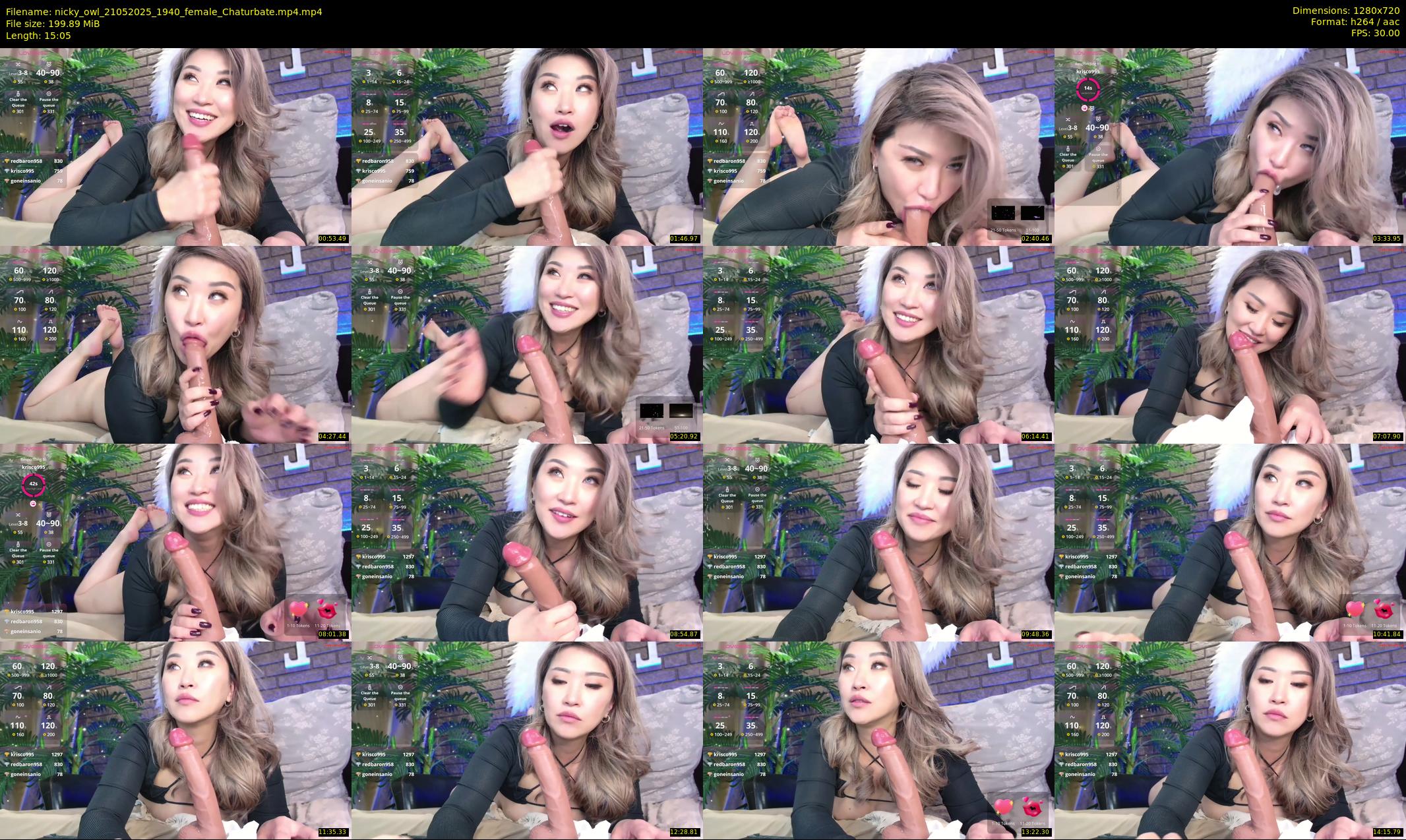 nicky_owl — 16 minute Chaturbate female cam show recording, 720p, May 21, 2025