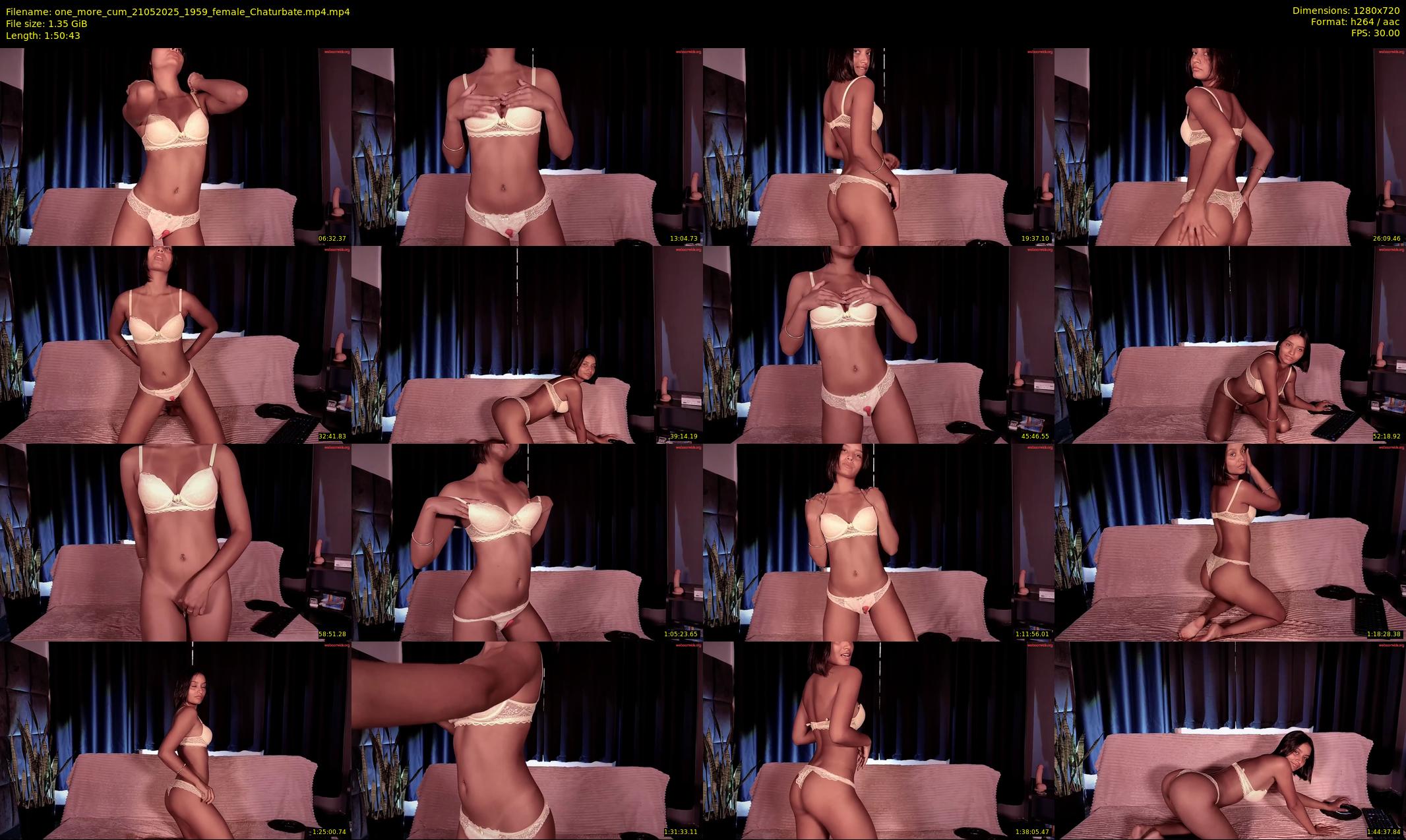 one_more_cum — 111 minute Chaturbate couple cam show recording, 720p, May 21, 2025