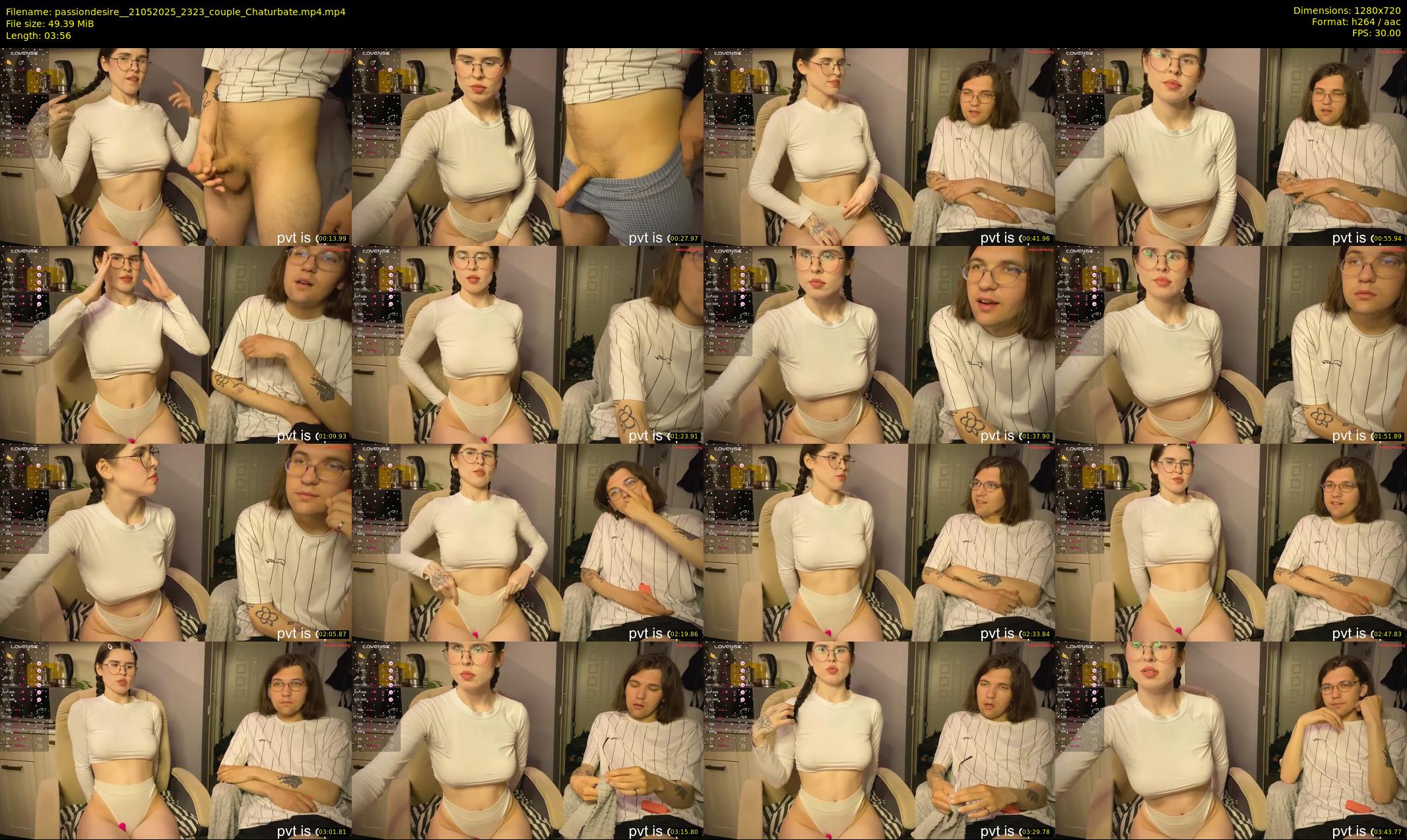 passiondesire_ — 4 minute Chaturbate couple cam show recording, 720p, May 21, 2025