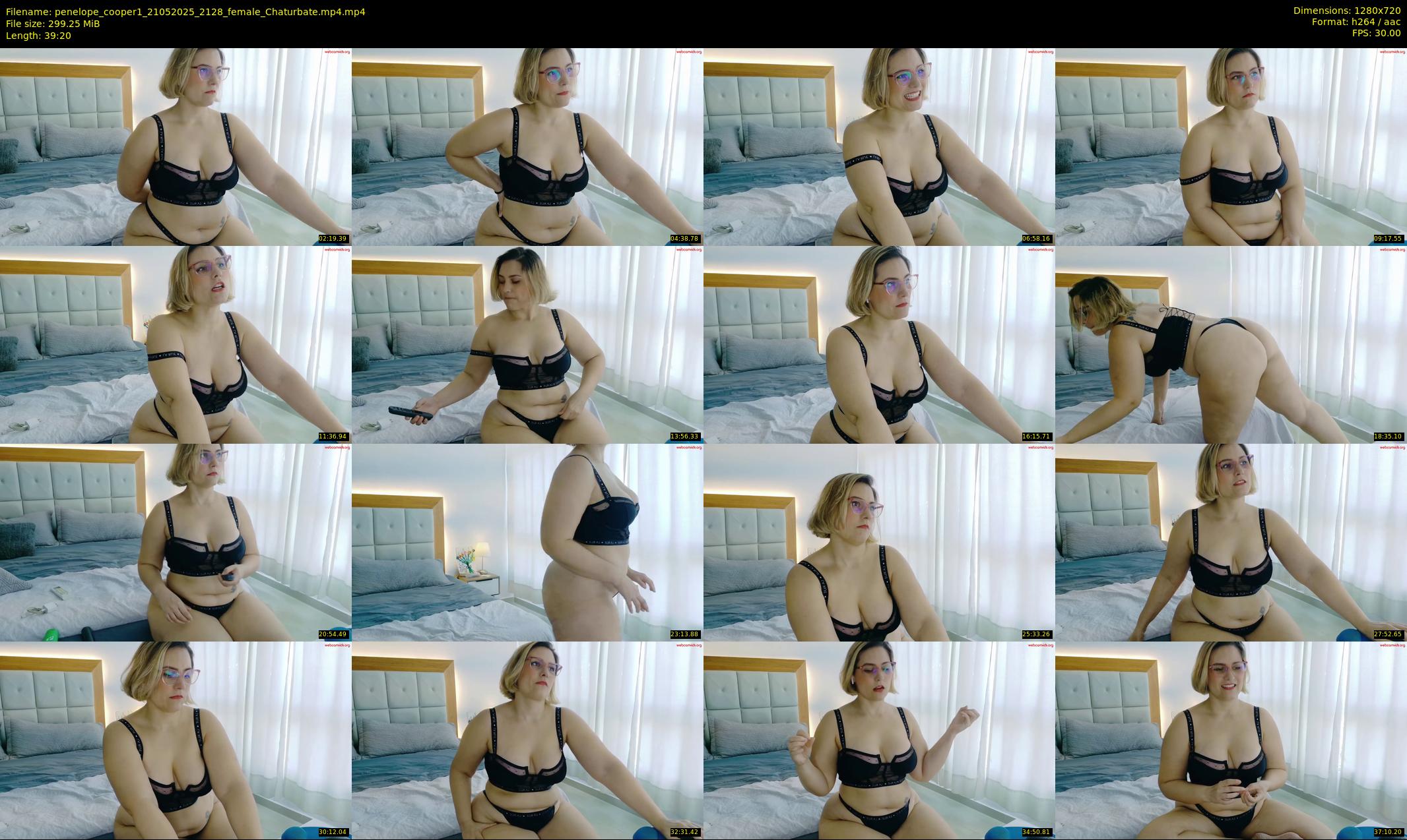 penelope_cooper1 — 40 minute Chaturbate female cam show recording, 720p, May 21, 2025