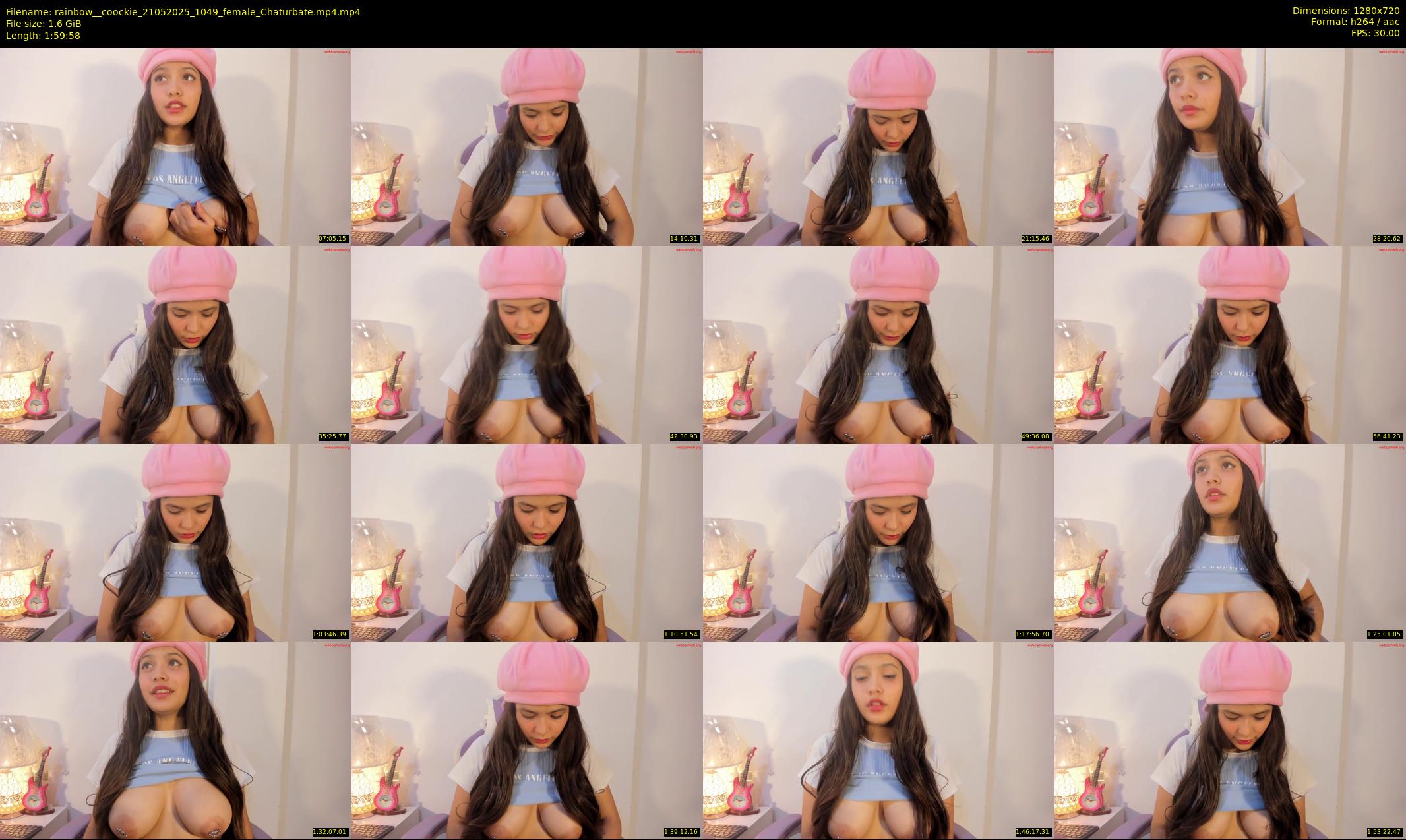 rainbow__coockie — 120 minute Chaturbate female cam show recording, 720p, May 21, 2025