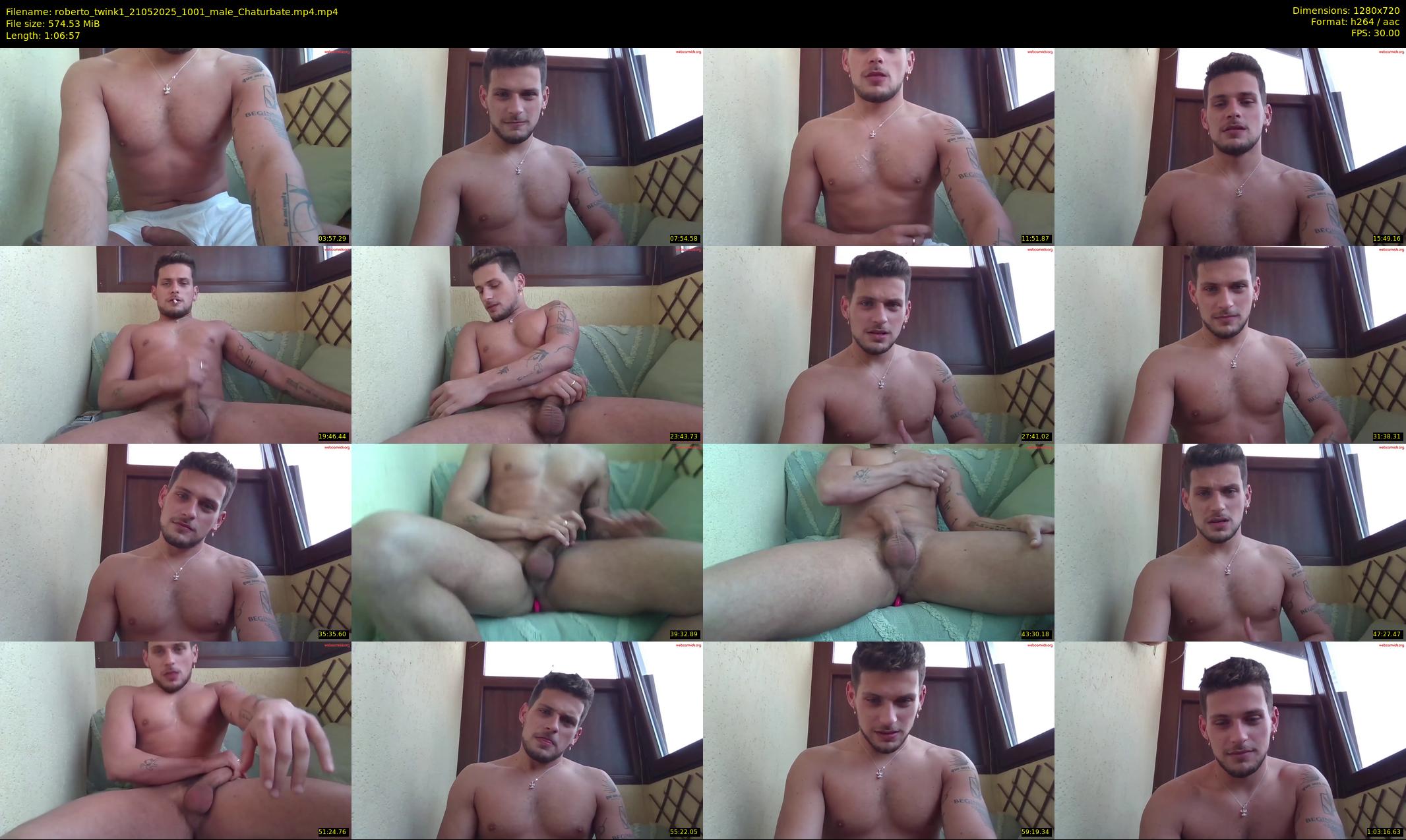 roberto_twink1 — 67 minute Chaturbate male cam show recording, 720p, May 21, 2025